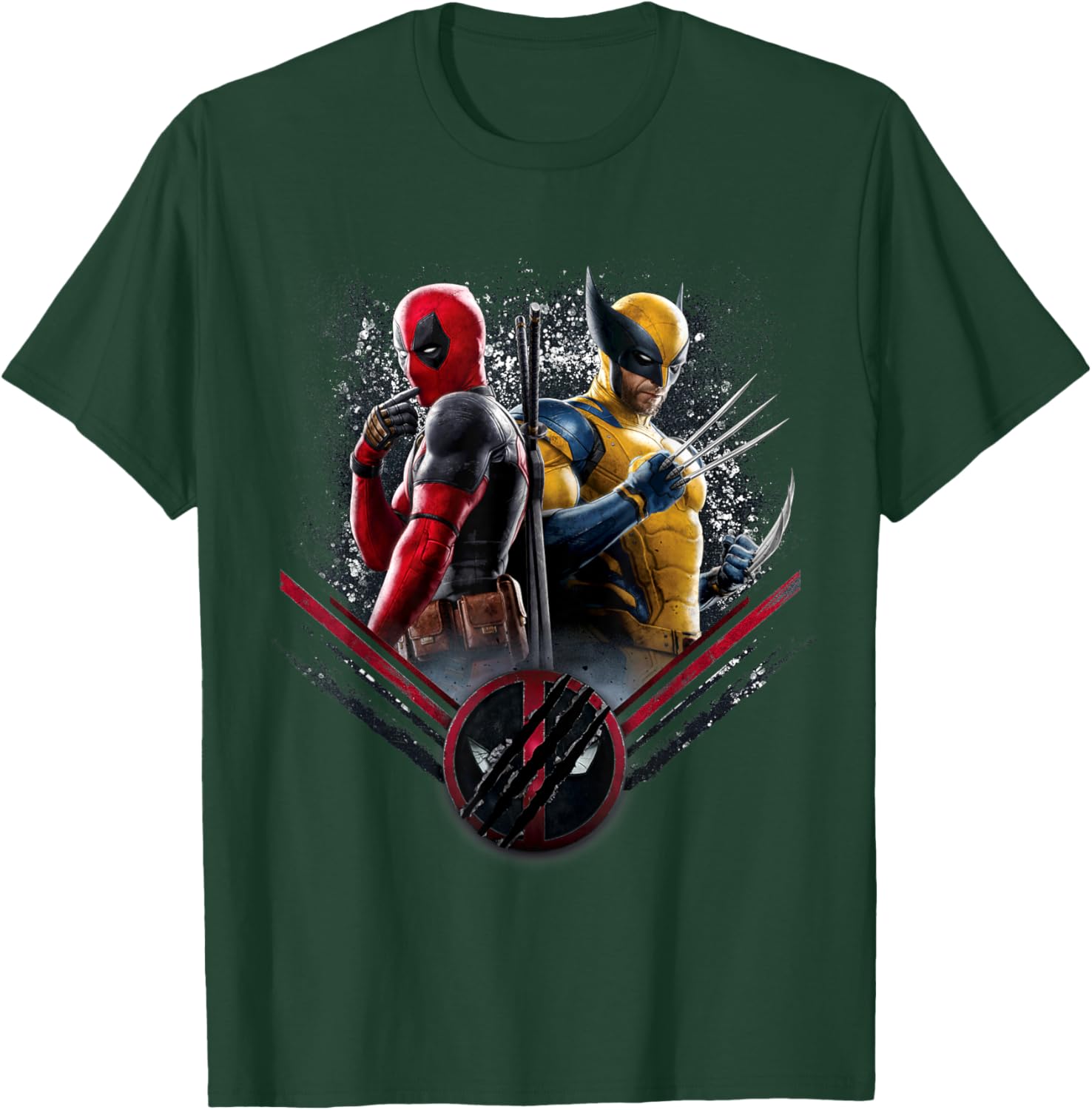 Marvel Deadpool Wolverine Claw Icon T-Shirt for Fans and Collectors - 26