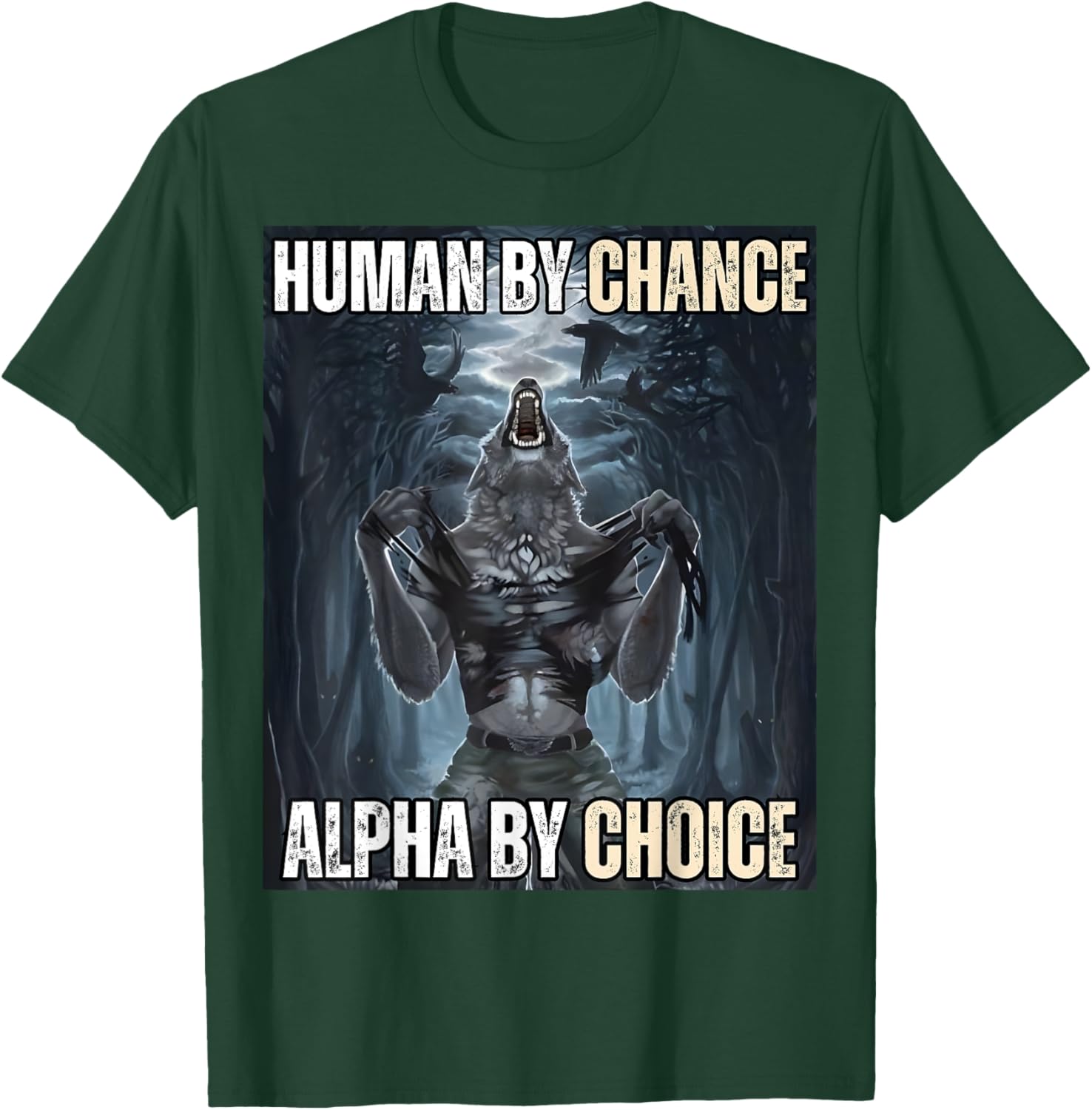 Funny Alpha Wolf Meme T-Shirt for Cool and Unique Style Fans - 20
