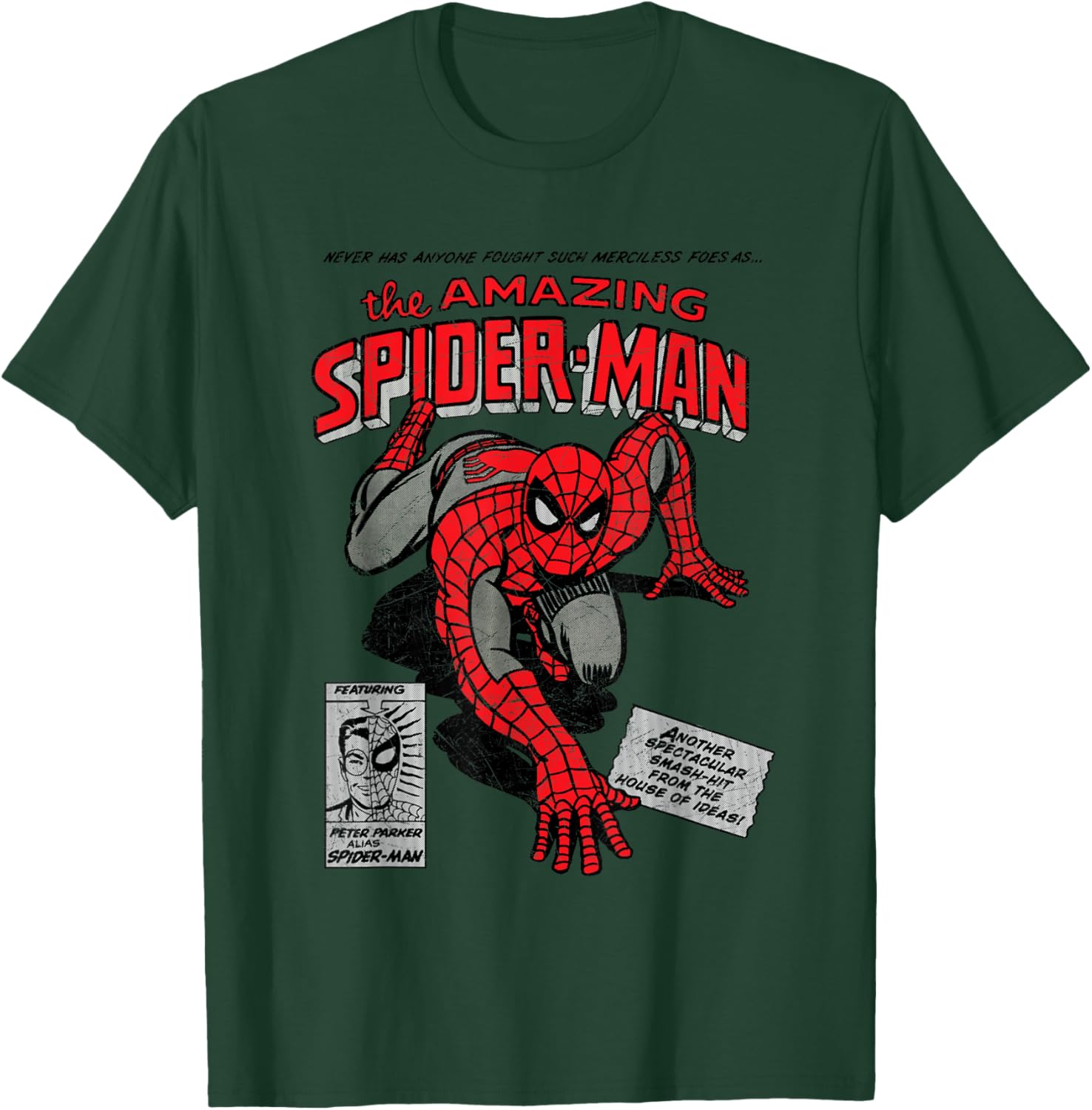 Marvel Spider-Man Retro Comic T-Shirt for Comic Book Fans - 26