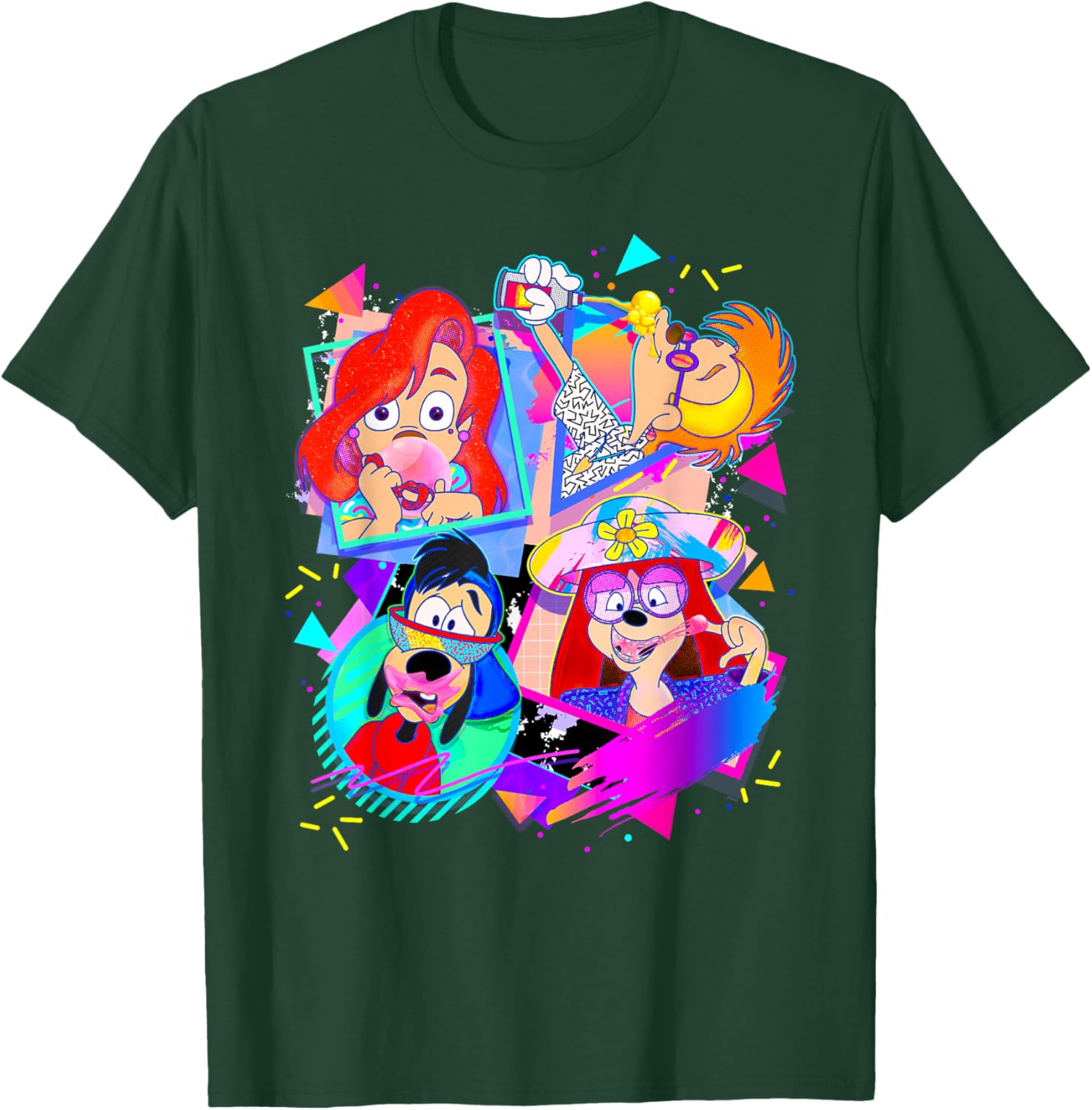 Disney A Goofy Movie Bubble Gum Retro T-Shirt for 90s Fans - 25