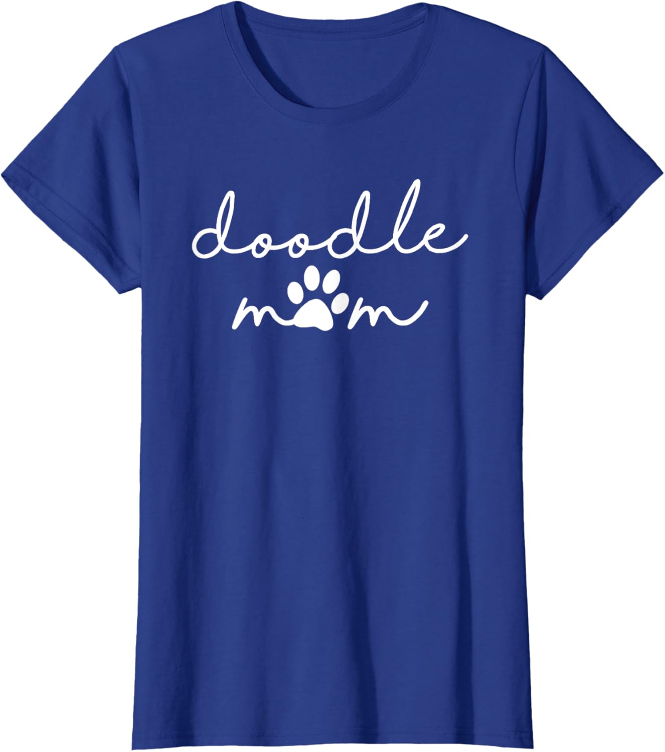 Golden Doodle Mom Mini Labradoodle Goldendoodle Pawprint T-Shirt for Women - 6