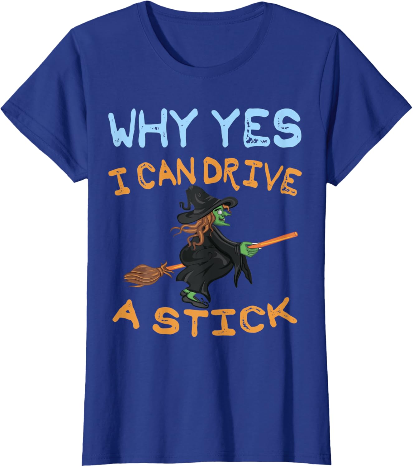 Funny Women's Stick Shift Driving T-Shirt Perfect for Halloween Gift - 2