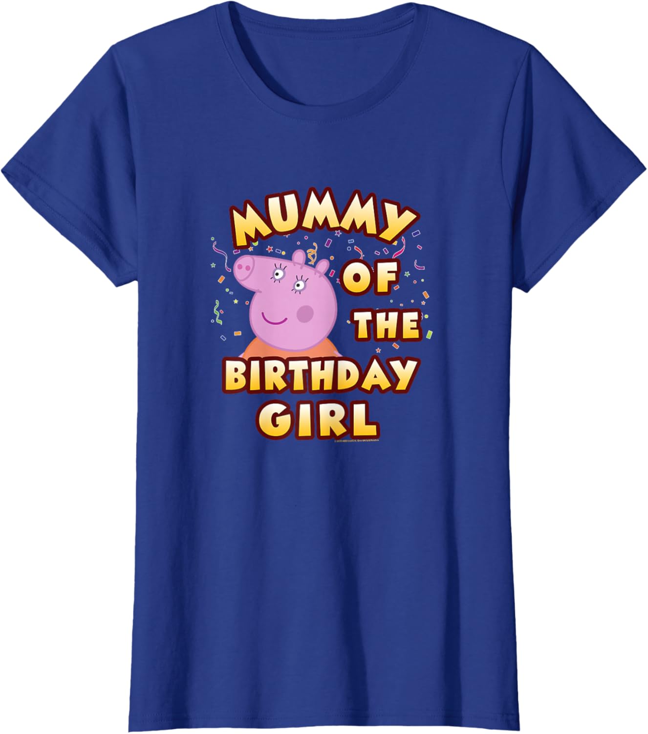 Peppa Pig Mummy of the Birthday Girl T-Shirt Fun Kids Party Outfit - 1