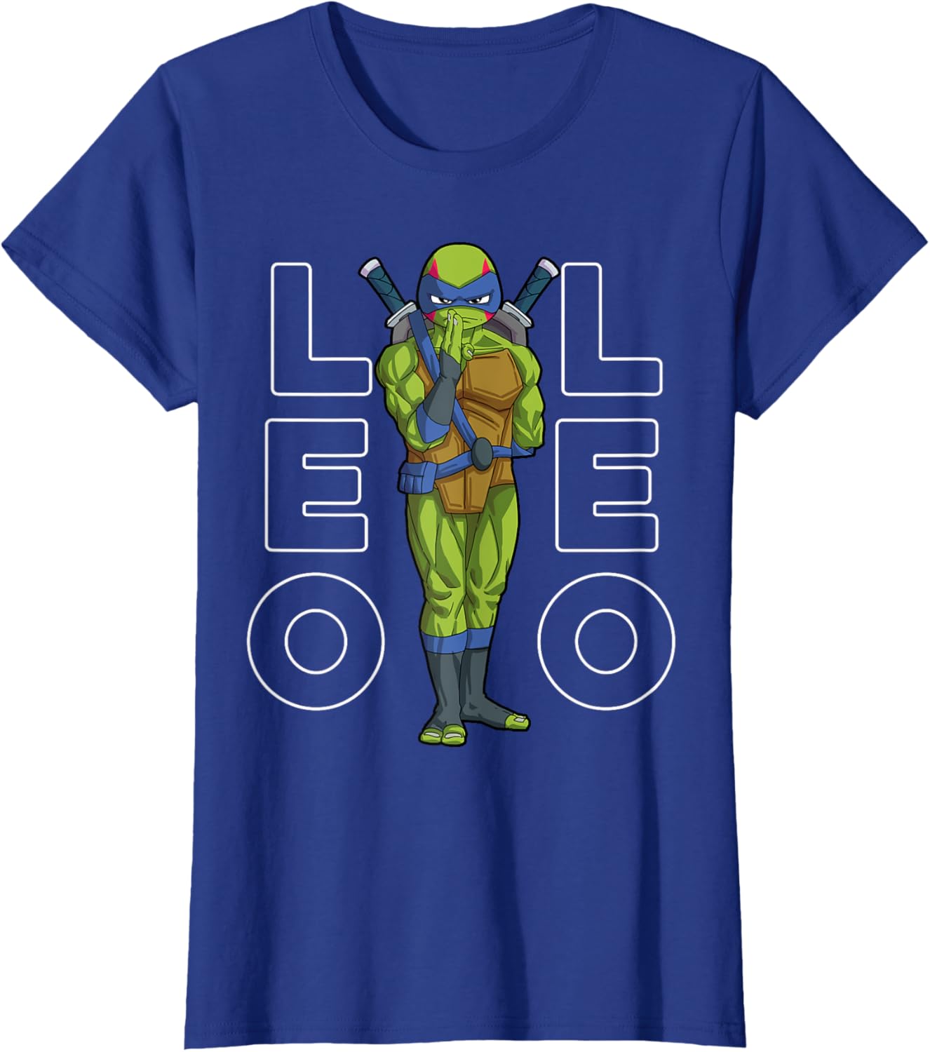 Mademark Teenage Mutant Ninja Turtles Leonardo Ninjutsu Stance T-Shirt - 2
