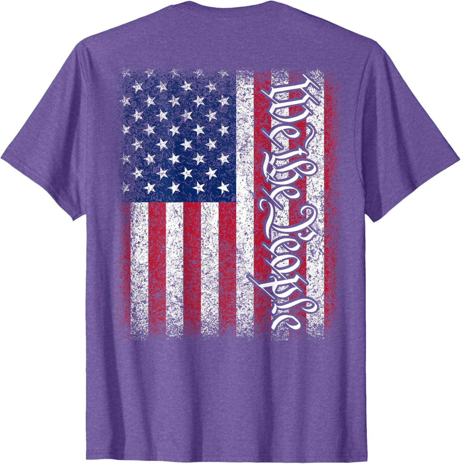 We The People Patriotic T-Shirt with American Flag Design for Proud Americans - 5