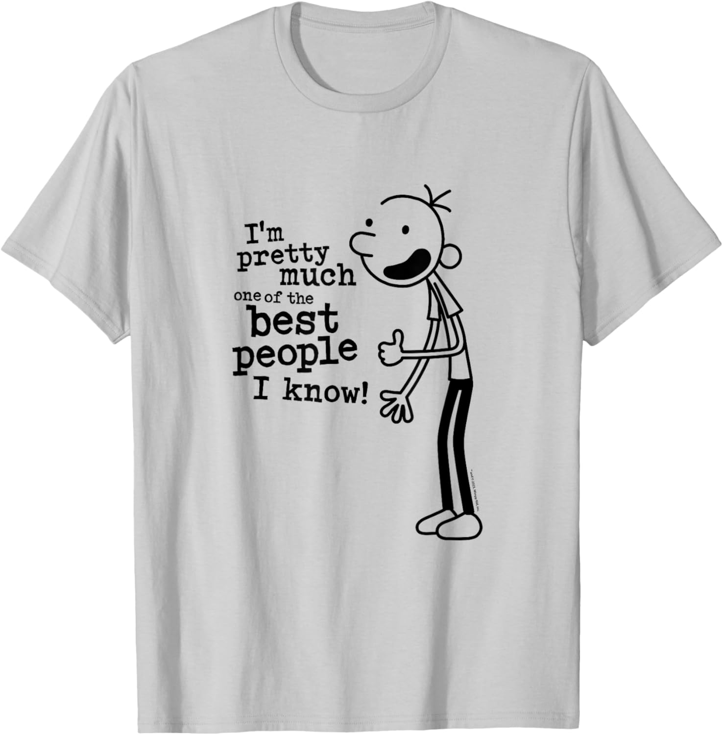 Diary of a Wimpy Kid I'm The Best People I Know T-Shirt for Kids - 10