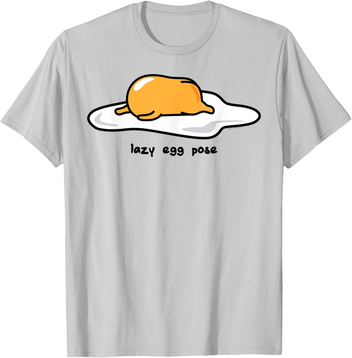 Gudetama Lazy Egg Yoga Pose T-Shirt for Fun and Comfort Lovers - 23
