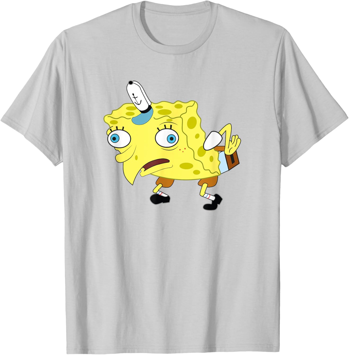 Mademark SpongeBob SquarePants Are You Mocking Me T-Shirt for Fans - 4