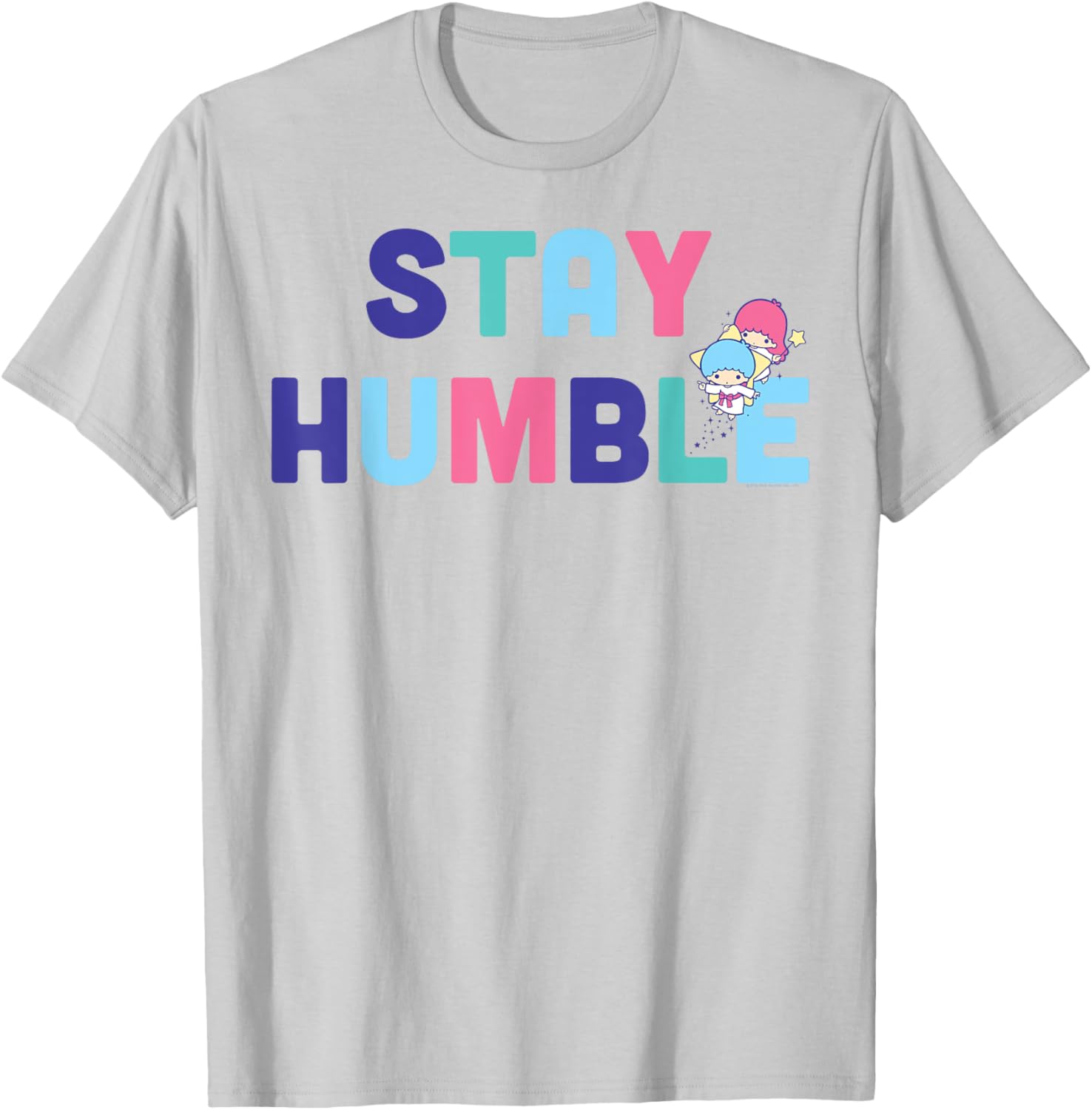 Little Twin Stars Stay Humble T-Shirt for Trendy Fashion Lovers - 4
