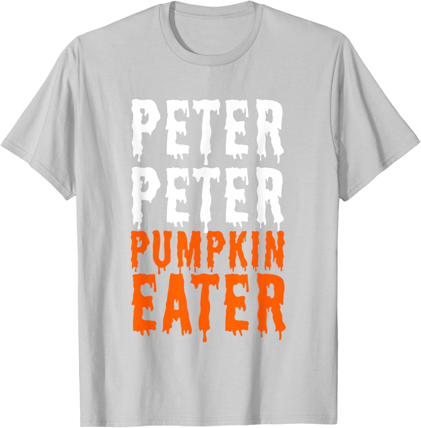 Peter Pumpkin Eater Halloween Costume T-Shirt for Couples and Men - 5