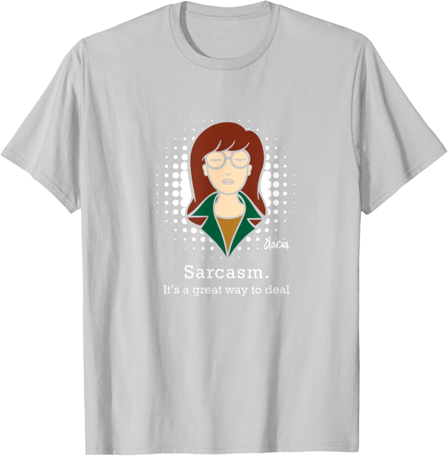 Mademark x Daria Sarcasm T-Shirt Perfect for Humor Lovers and Casual Wear - 22