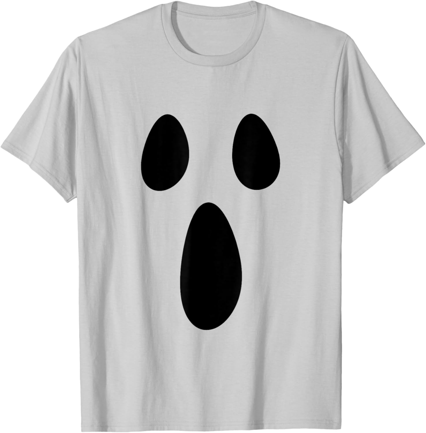Ghost Silly Face Spooky Halloween Costume T-Shirt for Fun Celebrations - 16