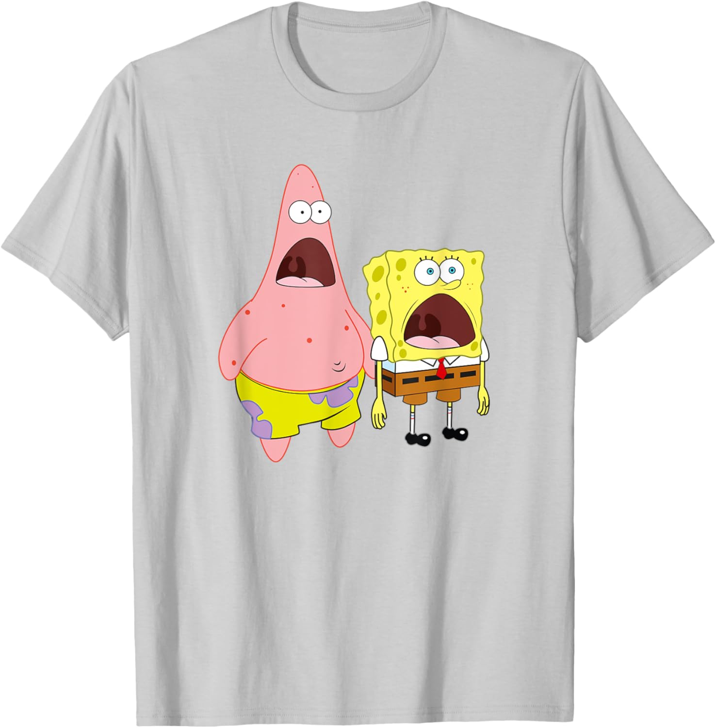 Mademark x SpongeBob SquarePants Wide Eyed Surprise T-Shirt for Fans - 2