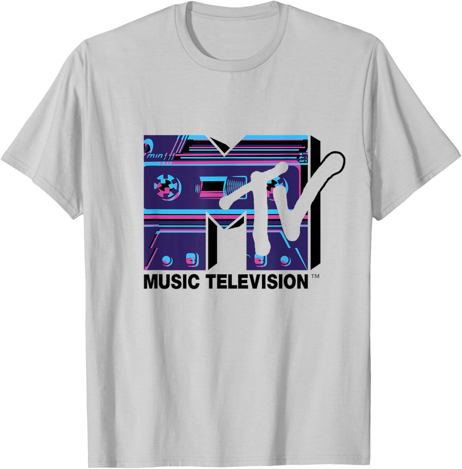 Mademark x MTV Funky Audio Tape Logo T-Shirt for Trendy Style - 7