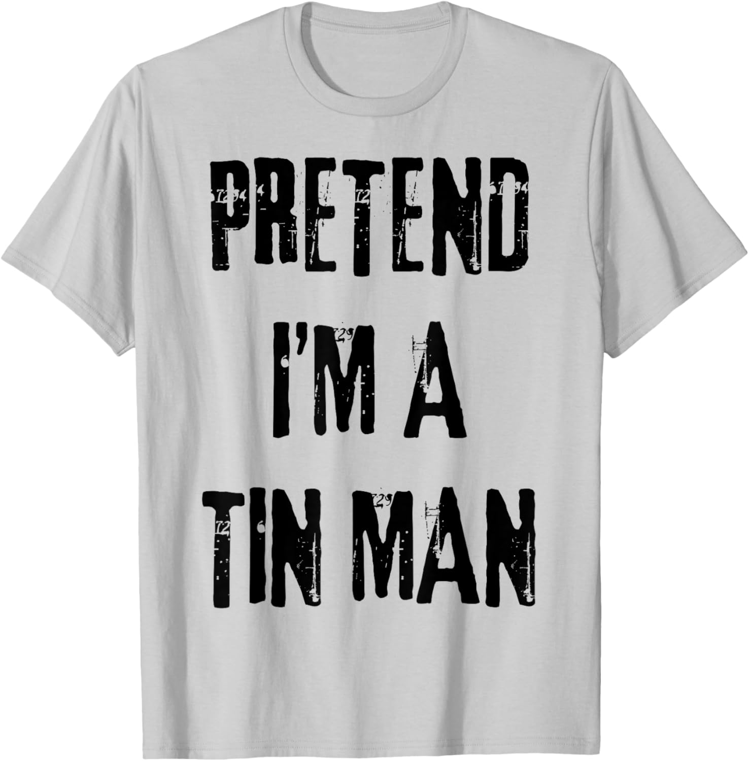 Last Minute Tin Man Halloween Party T-Shirt for Fun Costume Ideas - 1