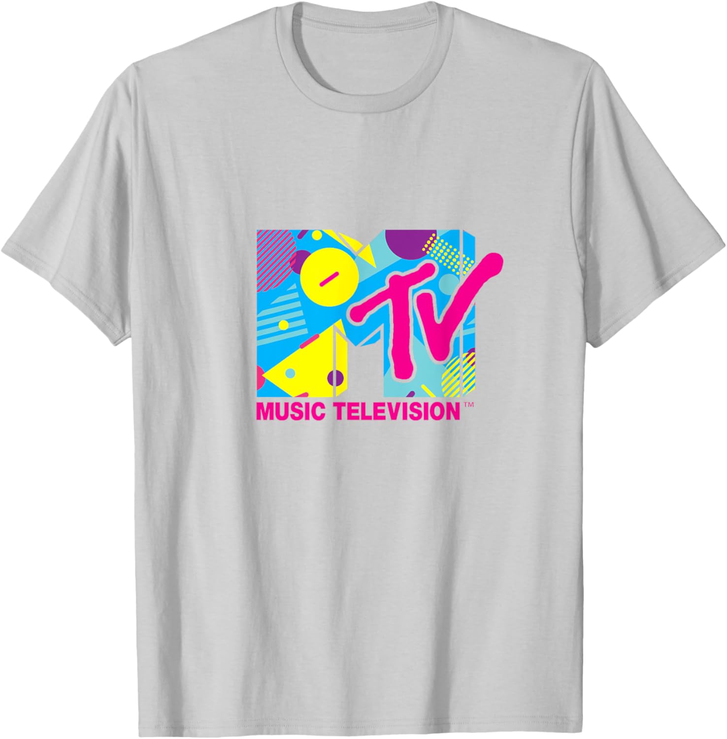 Mademark x MTV 1980s Spring Break Retro Logo T-Shirt Casual Wear - 4