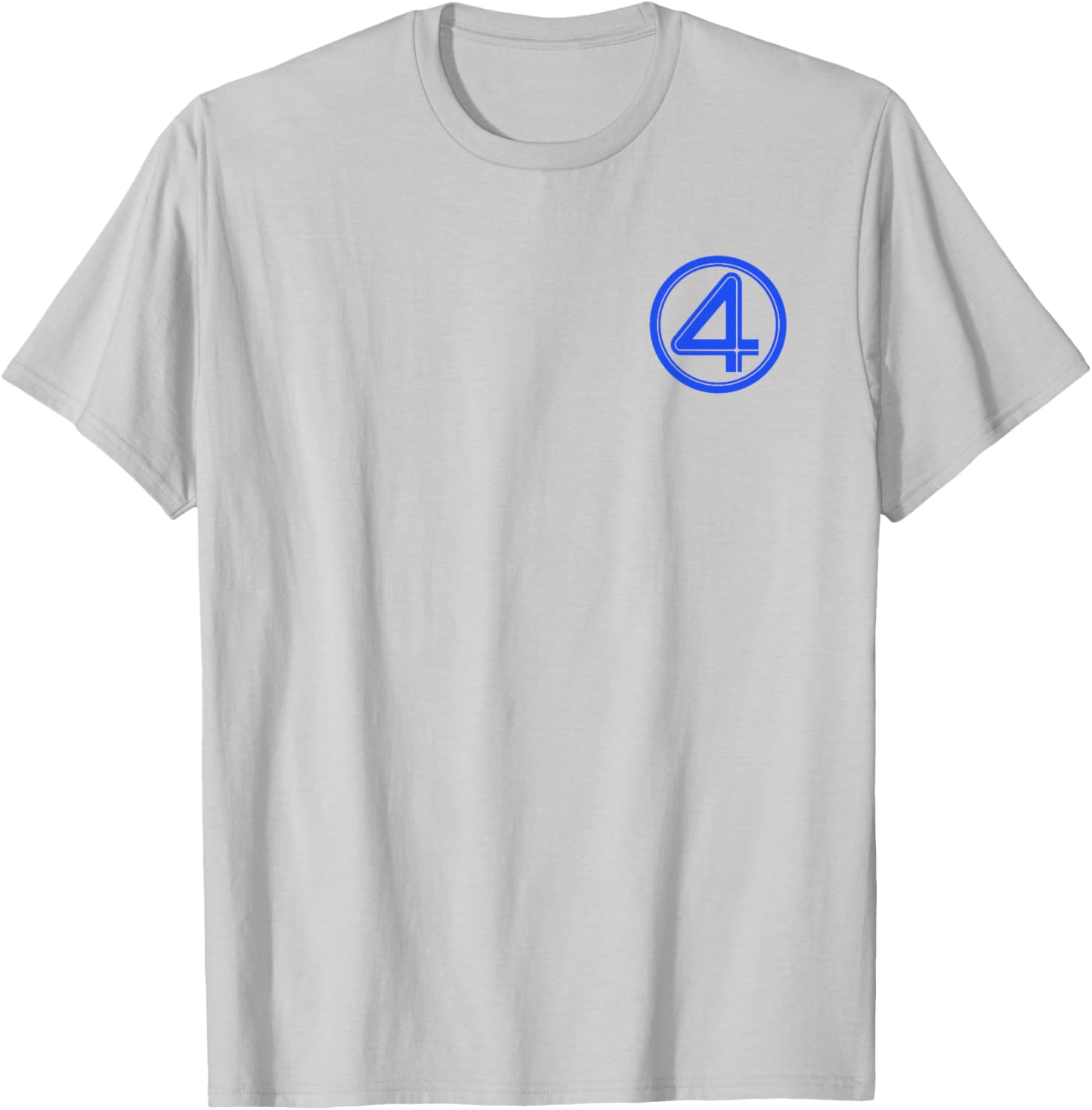 Marvel Fantastic Four Logo T-Shirt for Fans - Stylish Left Chest Design - 4