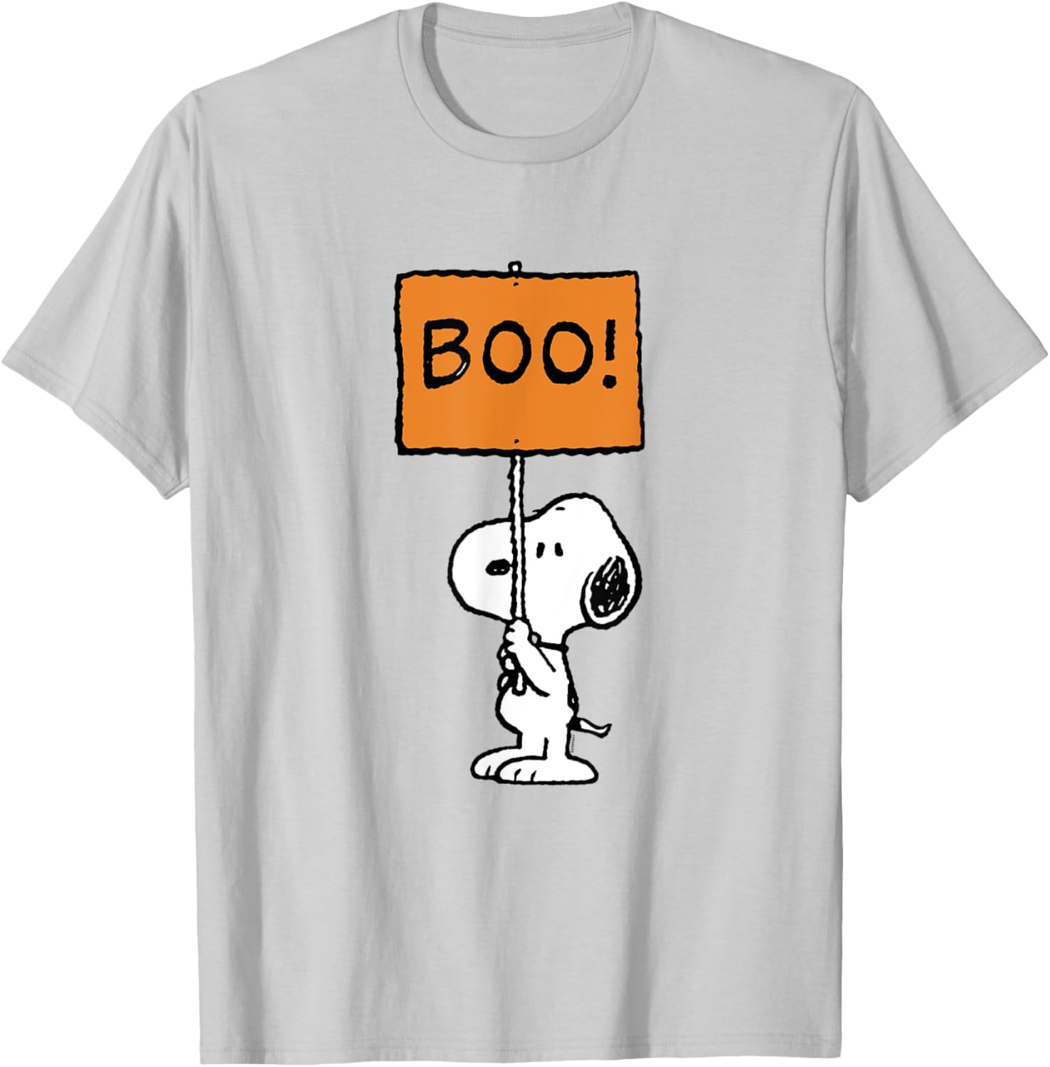 Peanuts Halloween Snoopy Boo T-Shirt Perfect for Fall Festivities - 2