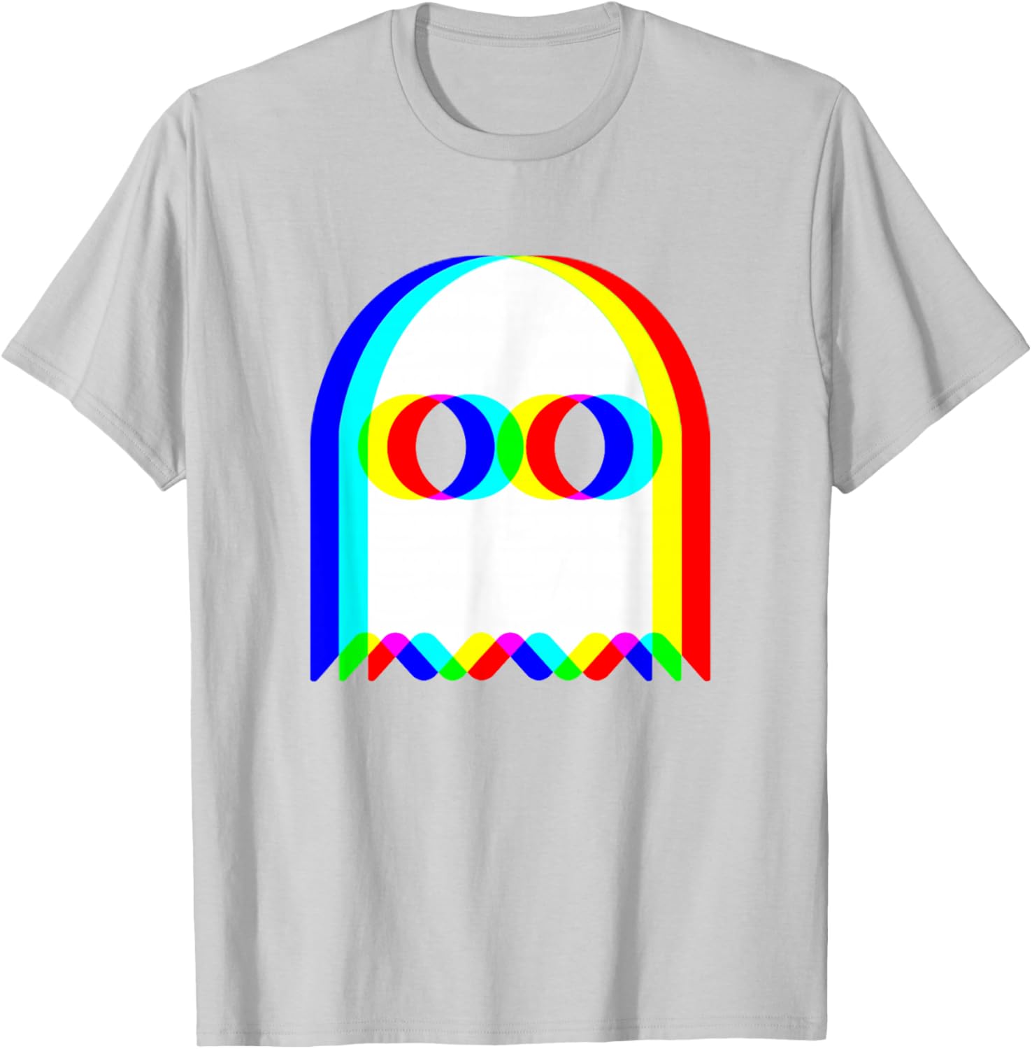 Funny Trippy Ghost Halloween T-Shirt for EDM Rave Party Fun - 10
