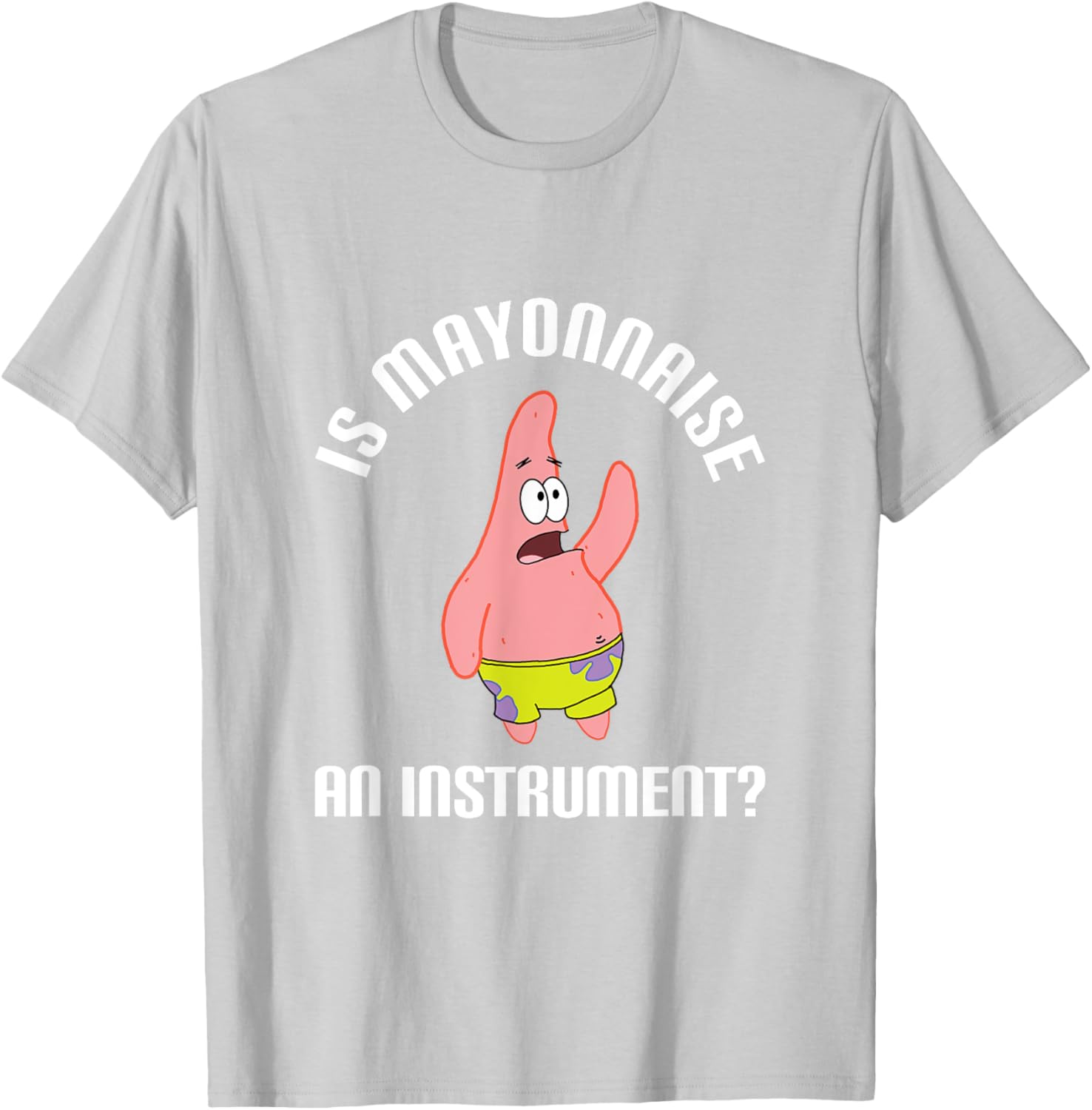 Mademark SpongeBob SquarePants Mayonnaise Instrument T-Shirt for Fans - 21