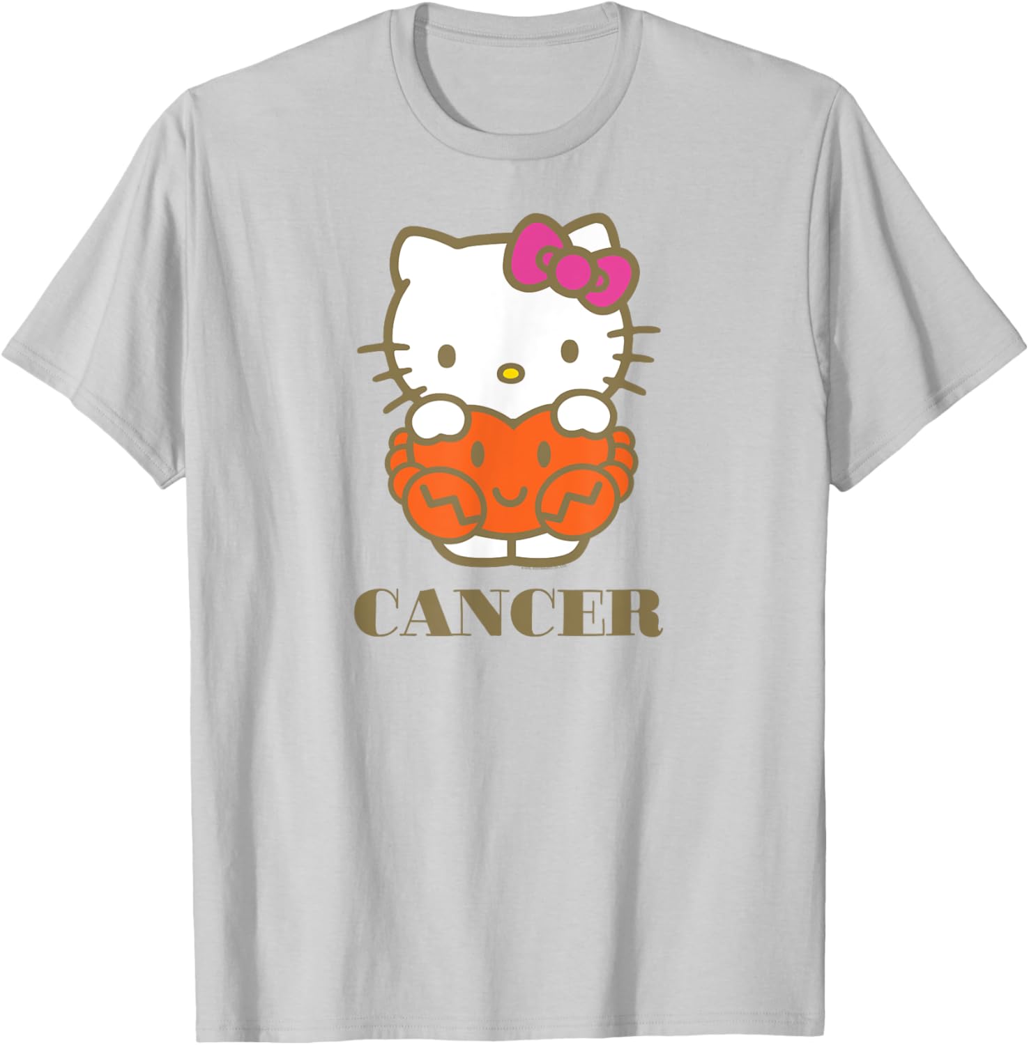 Cute Hello Kitty Zodiac Cancer T-Shirt for Stylish Fans and Collectors - 8