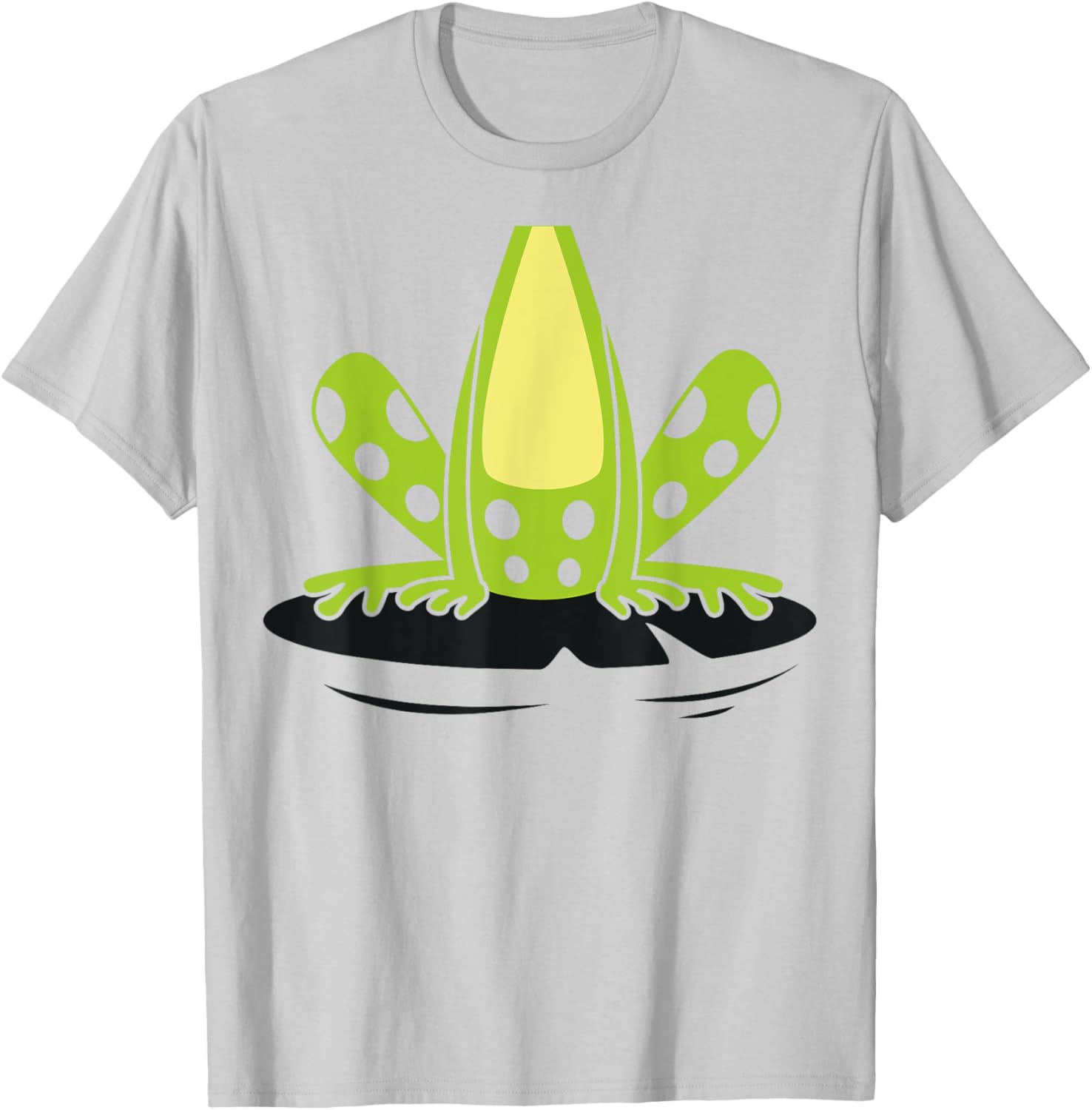 Cute Frog Body Costume T-Shirt for Halloween Gift - Easy Reptile Apparel - 7
