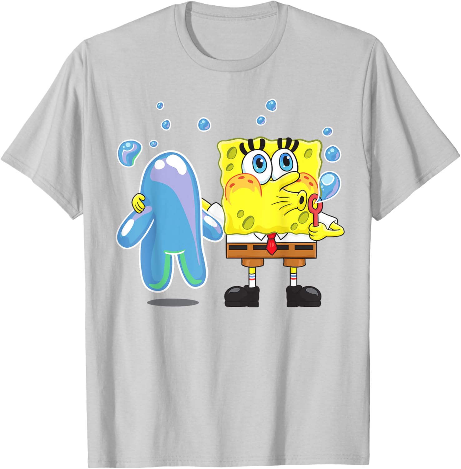 Mademark x SpongeBob SquarePants Bubble Technique T-Shirt for Fun Style - 11
