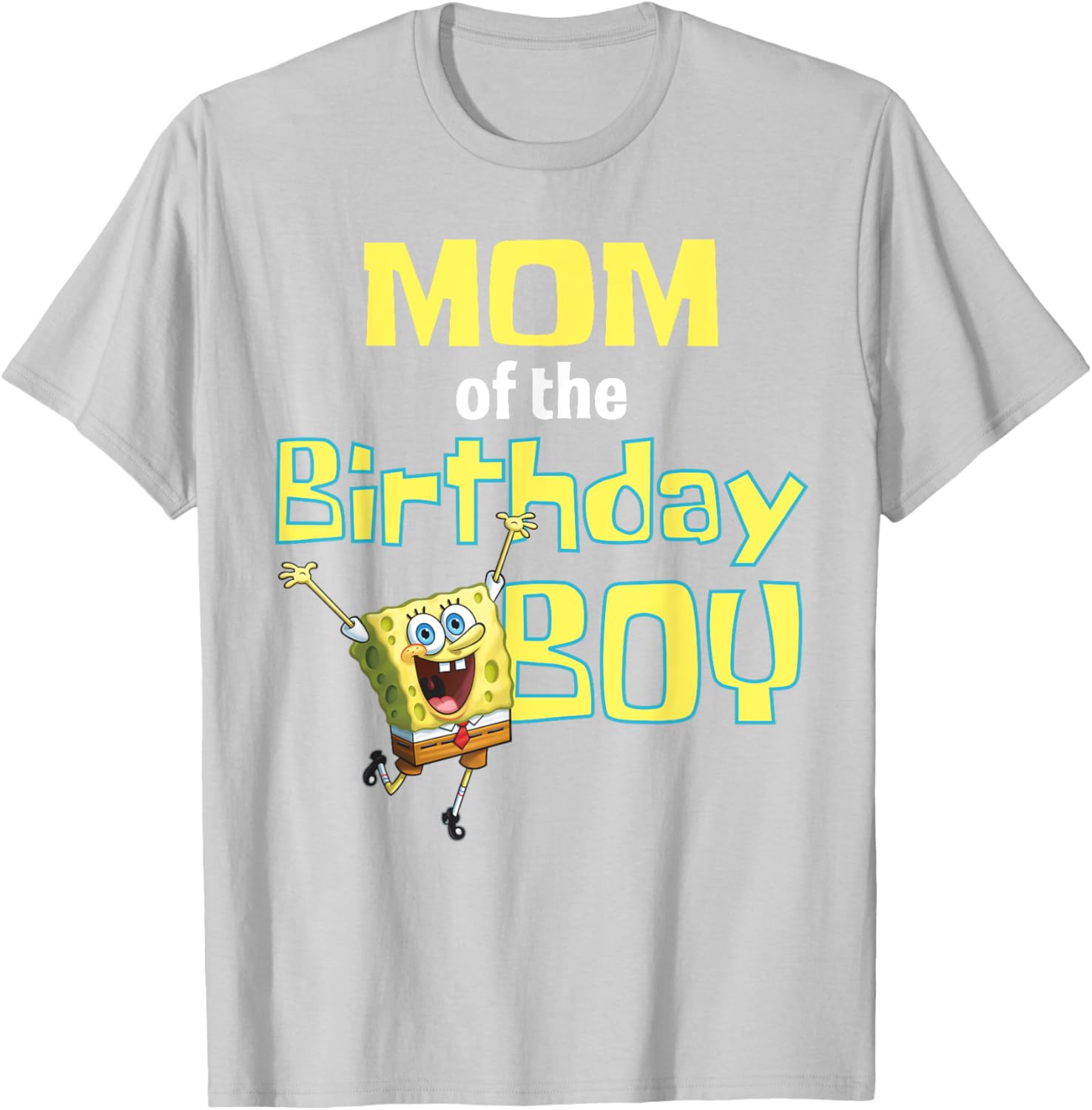 SpongeBob SquarePants Mom Of The Birthday Boy T-Shirt Perfect Gift - 4