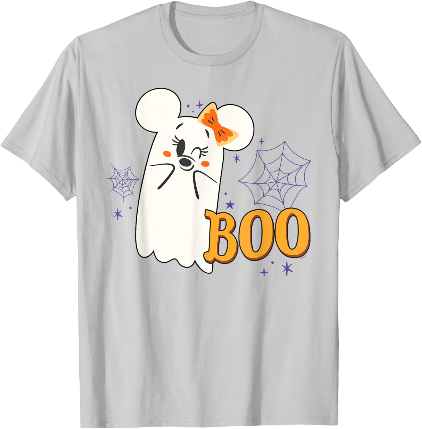 Adorable Disney Minnie Mouse Ghost Halloween T-Shirt for Kids - 6