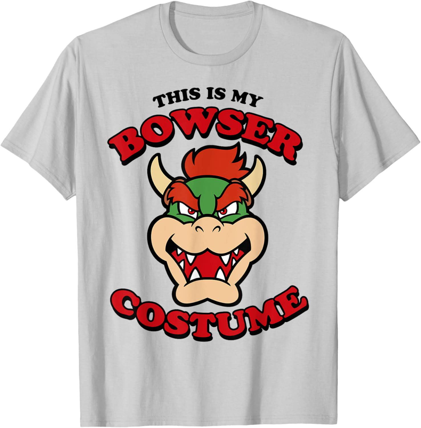 Super Mario Bowser Costume Graphic T-Shirt for Ultimate Fans - 3