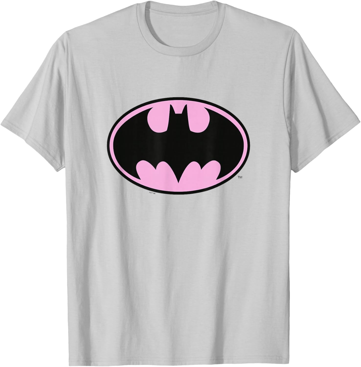 Batman Bat-Symbol T-Shirt with Pink Background - Stylish Graphic Tee - 6