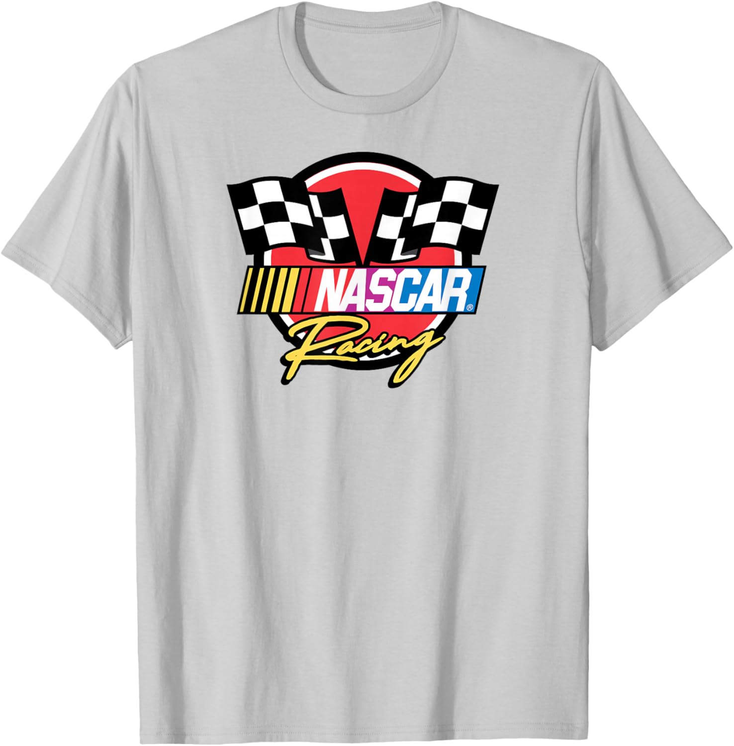 NASCAR Checkered Flags Logo T-Shirt for Racing Fans - Stylish Apparel - 1