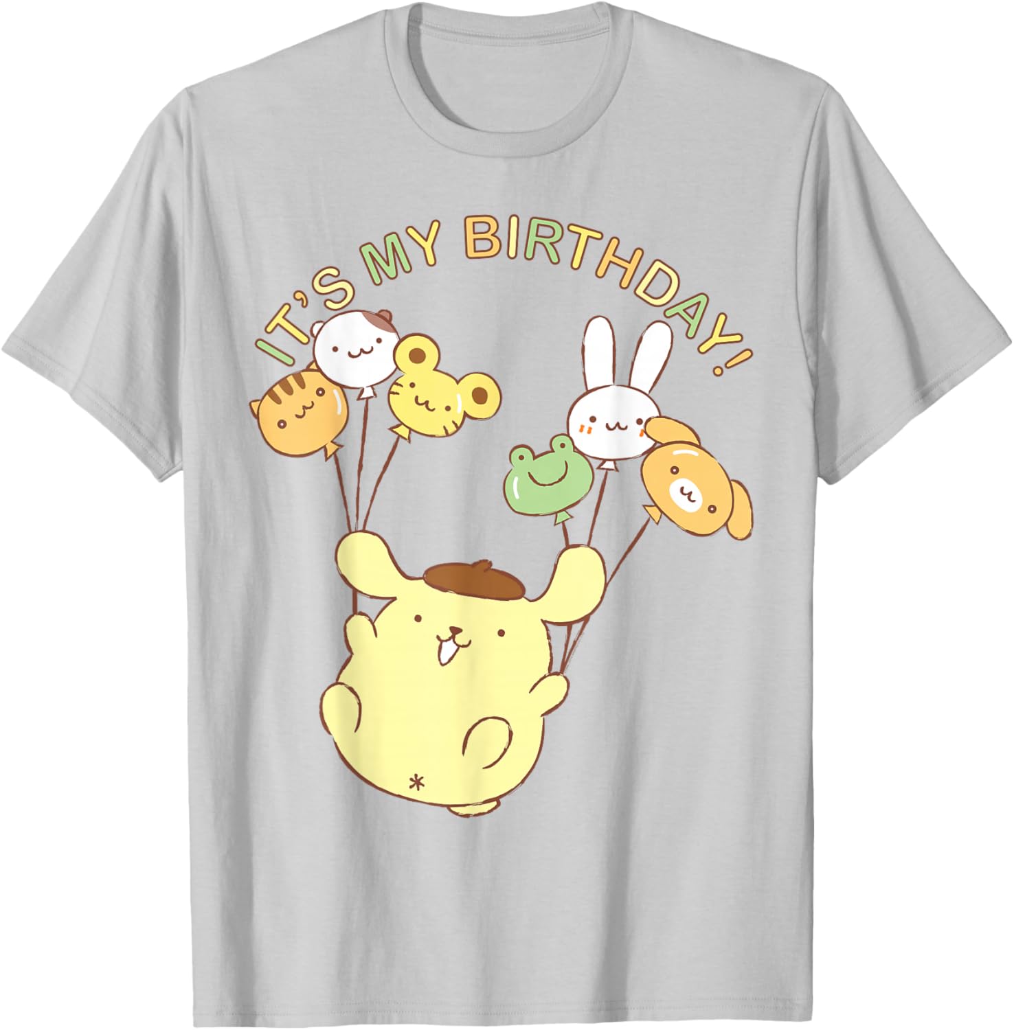 Pompompurin It's My Birthday T-Shirt Cute Design for Celebrations - 1