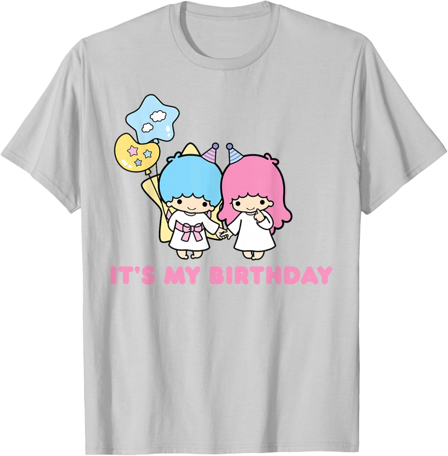 Little Twin Stars Birthday T-Shirt for Kids – Fun and Colorful Design - 12