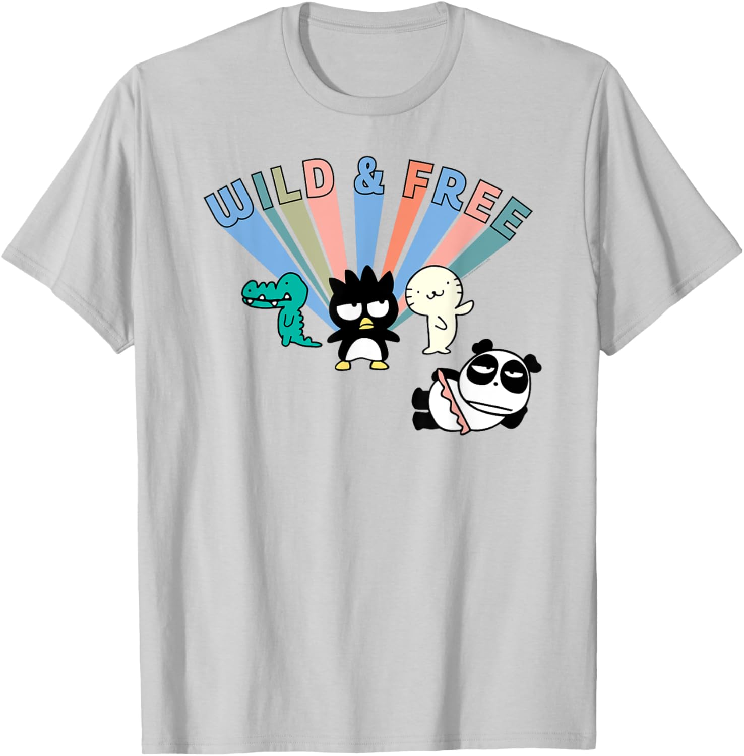 Badtz-Maru Wild and Free T-Shirt - Cute Graphic Tee for Fun Outfits - 1