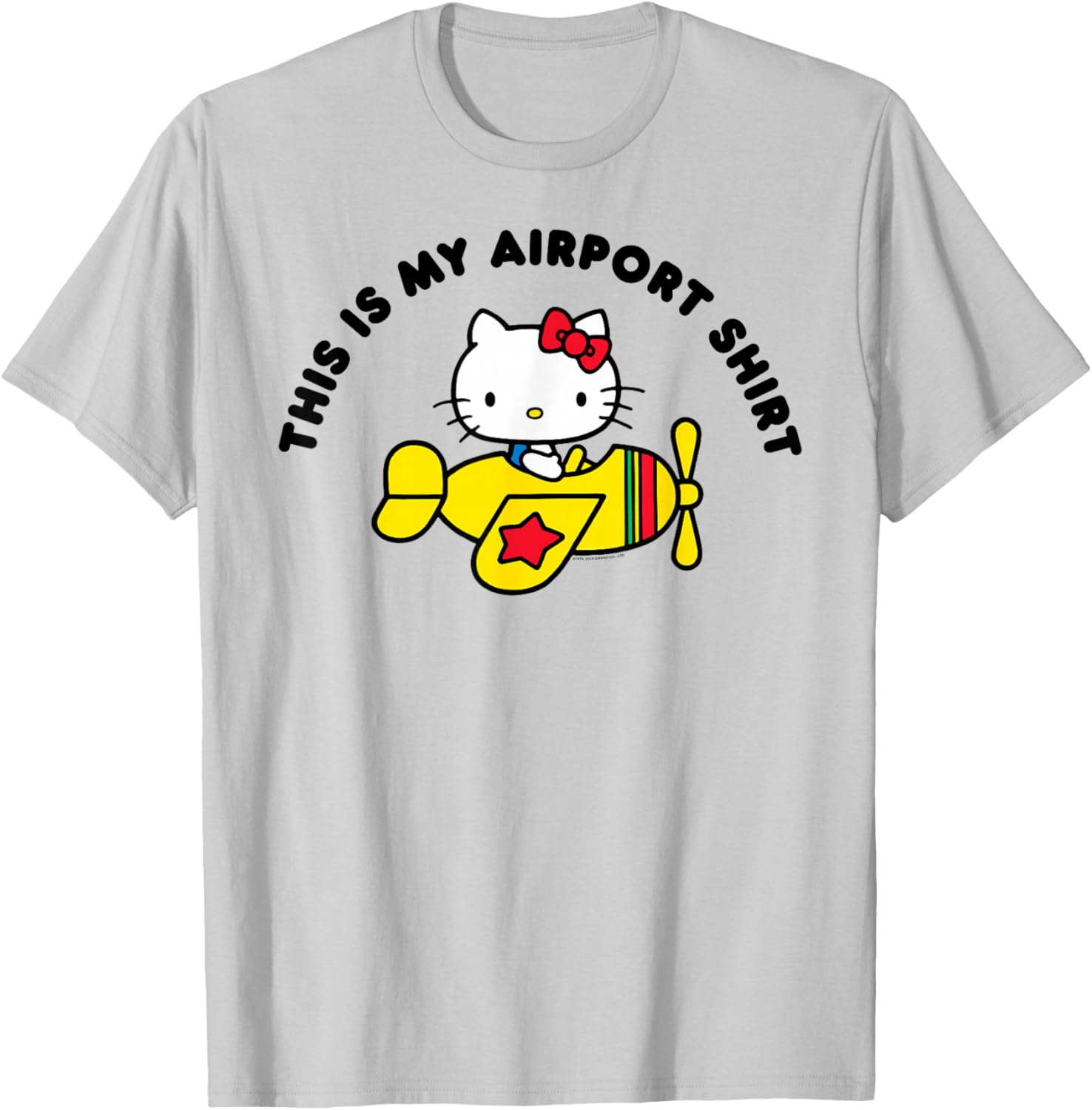 Hello Kitty Airport Tee Shirt Cute Graphic Top for Fans and Travel Lovers - 6