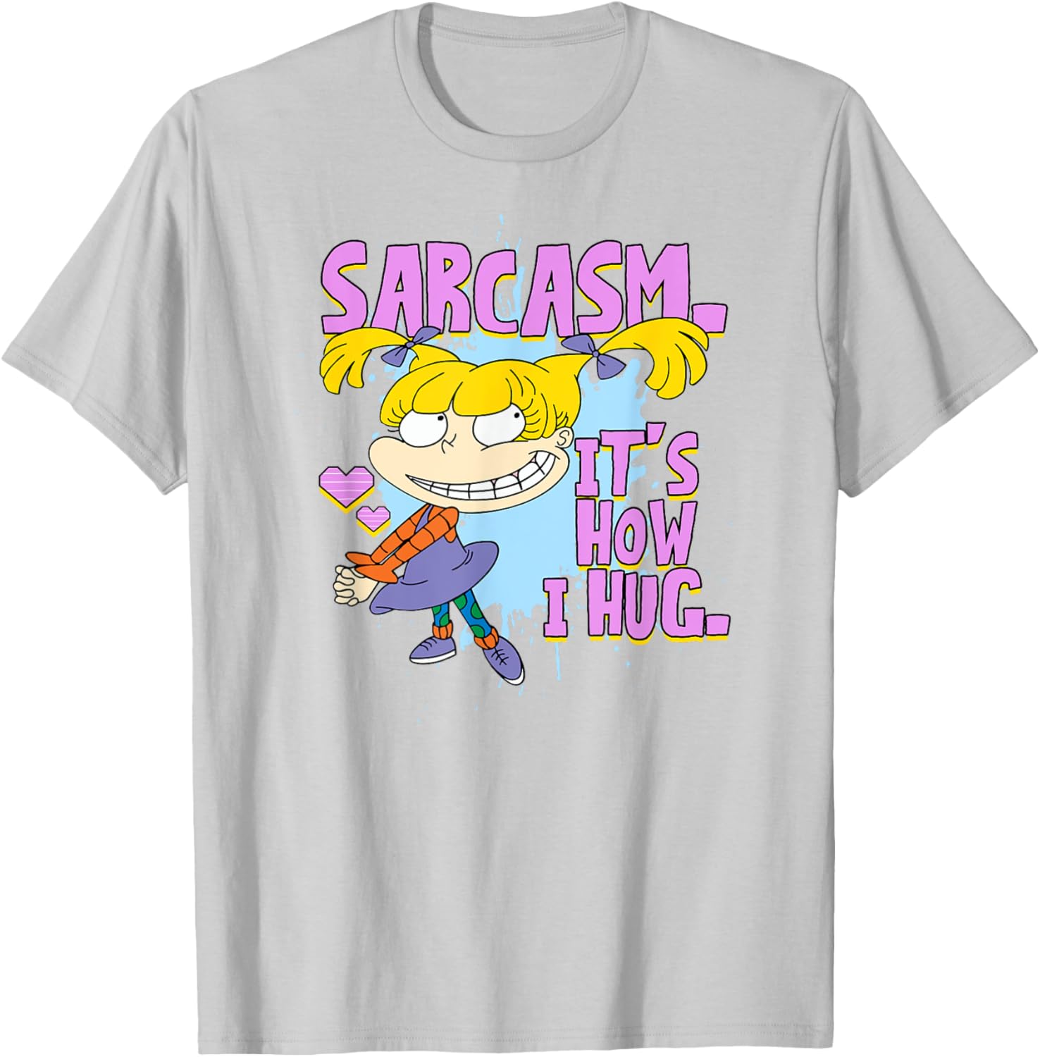 Mademark x Rugrats Angelica Sarcasm T-Shirt for Fun-Loving Fans - 15