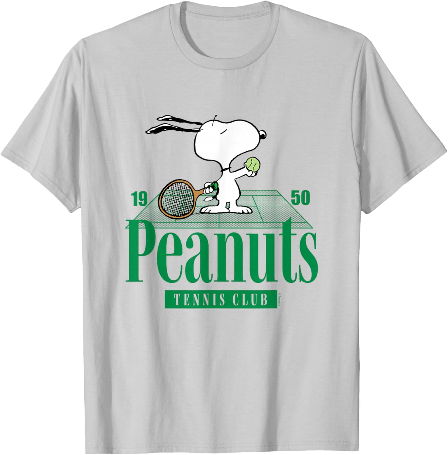 Peanuts Tennis Club T-Shirt for Fans of Classic Cartoon Style - 10