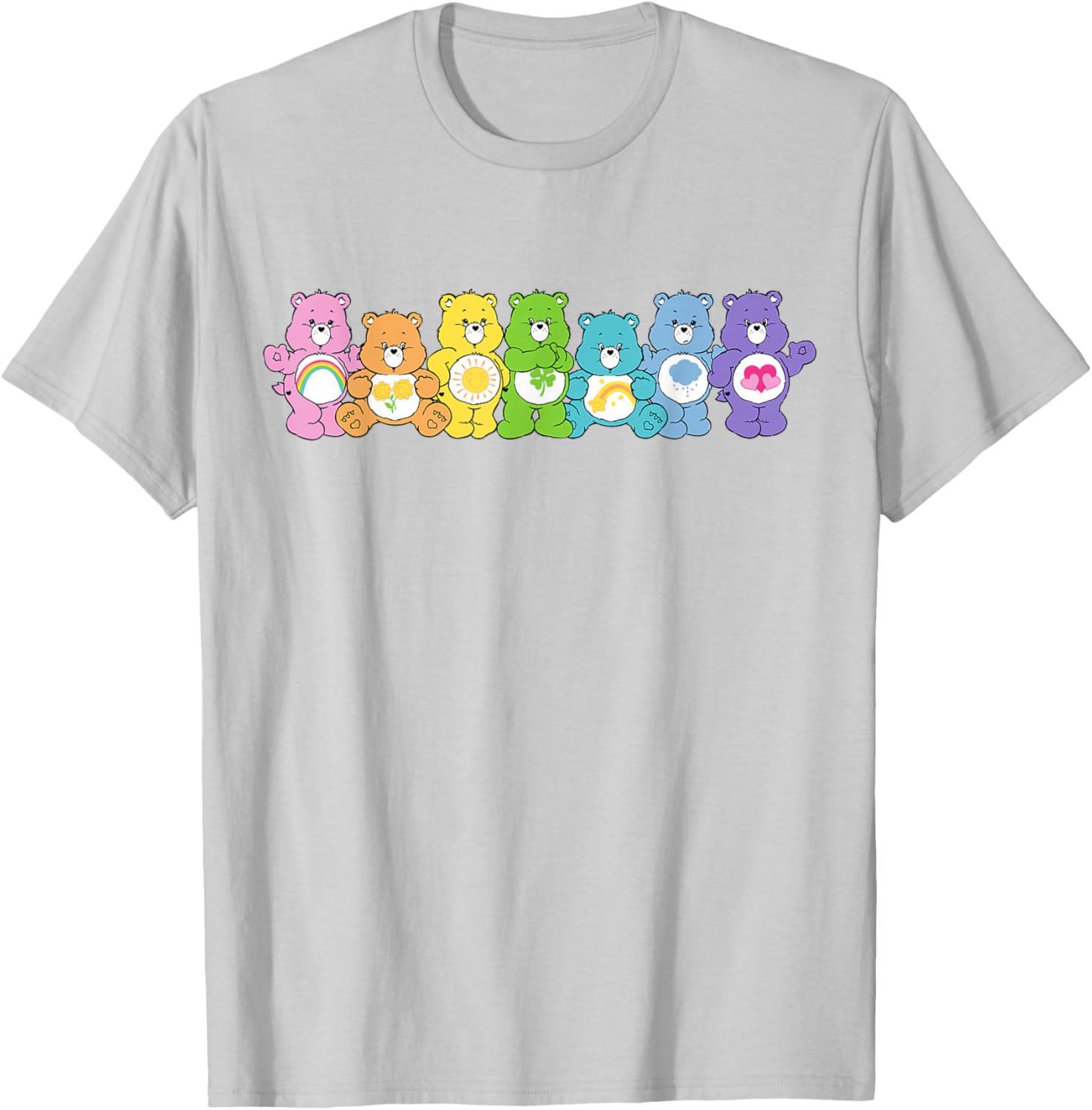 Care Bears Rainbow Kingdom Original Bears T-Shirt for Kids and Adults - 4