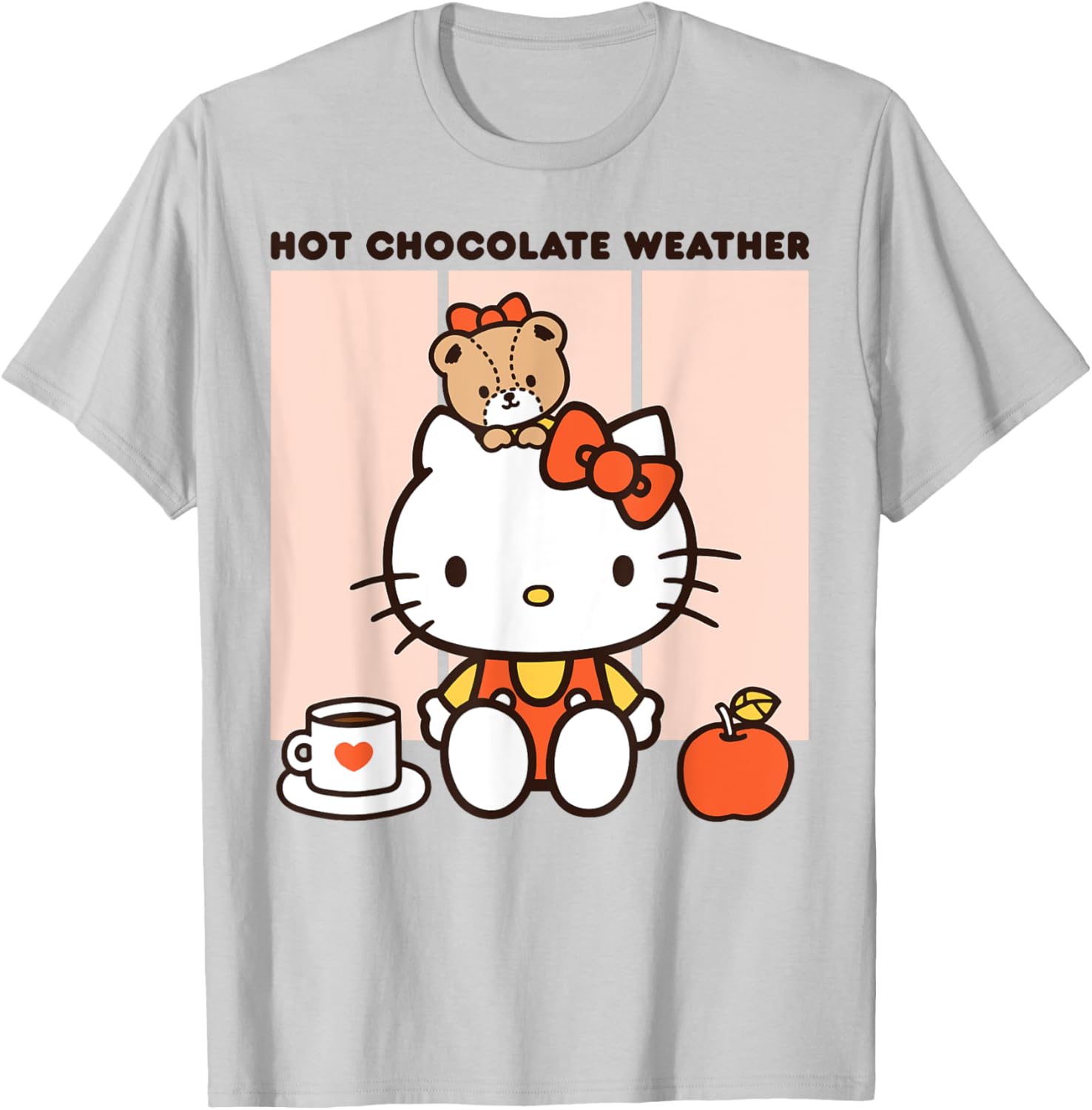 Hello Kitty Hot Chocolate Weather T-Shirt for Cozy Winter Style - 5