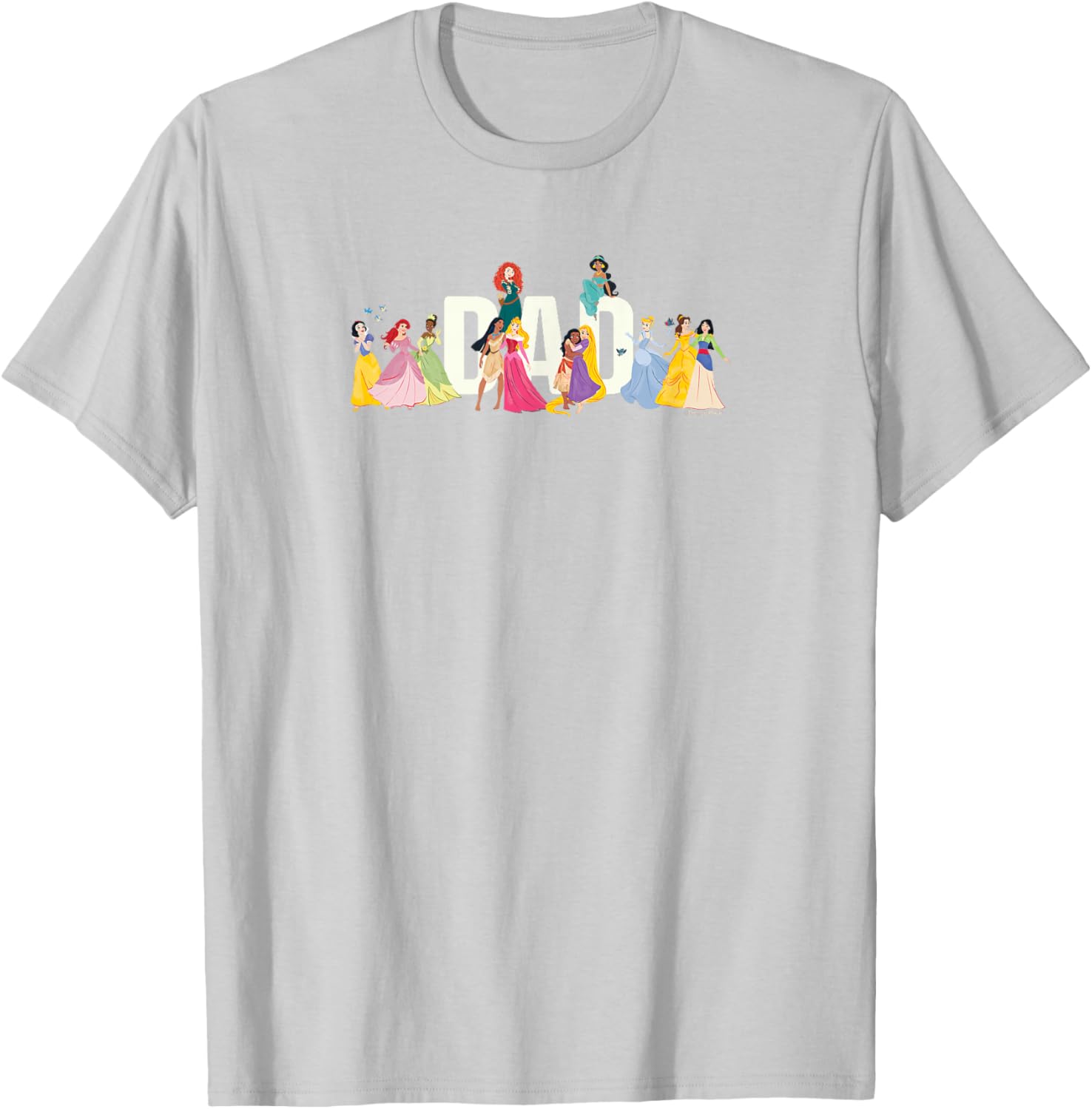 Disney Princess Dad Squad Family Reunion Vacation T-Shirt for Fun Trips - 6