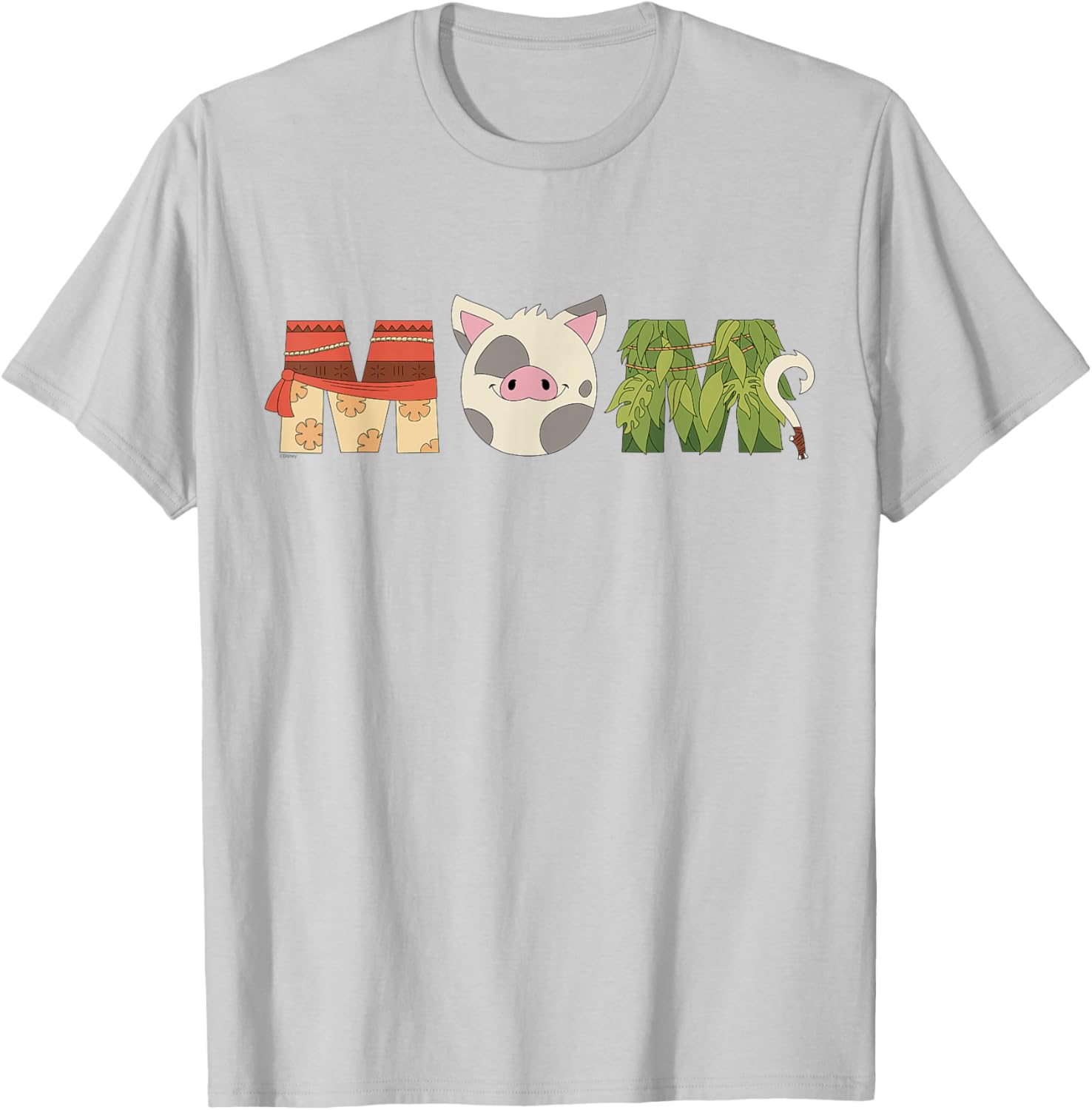 Disney Moana Best Mom T-Shirt featuring Pua and Maui for Mother's Day - 1