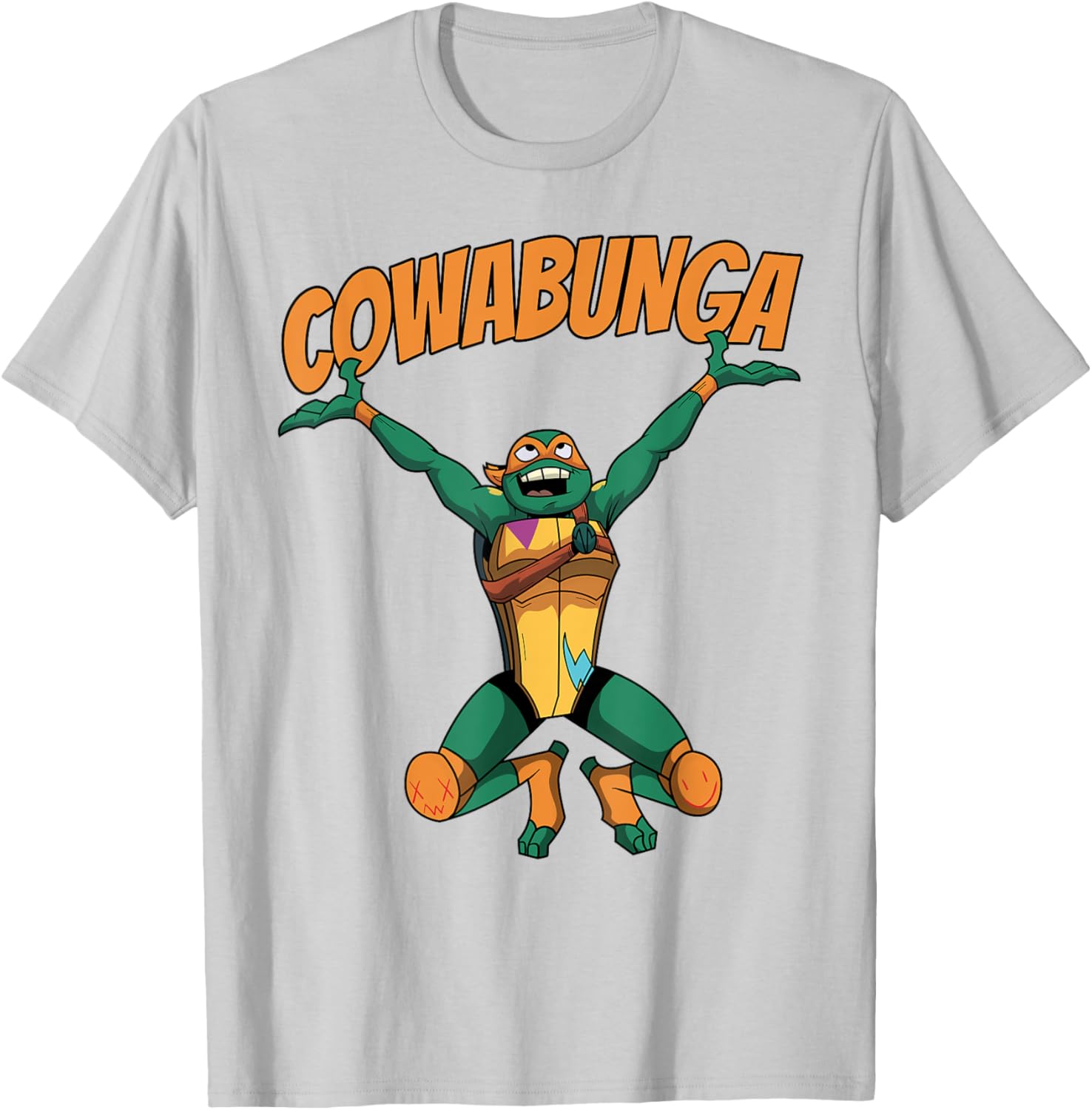 Mademark Teenage Mutant Ninja Turtles Mikey Cowabunga T-Shirt for Kids - 13