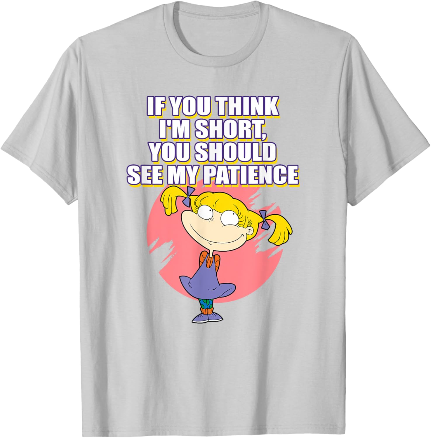 Mademark x Rugrats Angelica Patience T-Shirt for Trendy Kids Fashion - 16