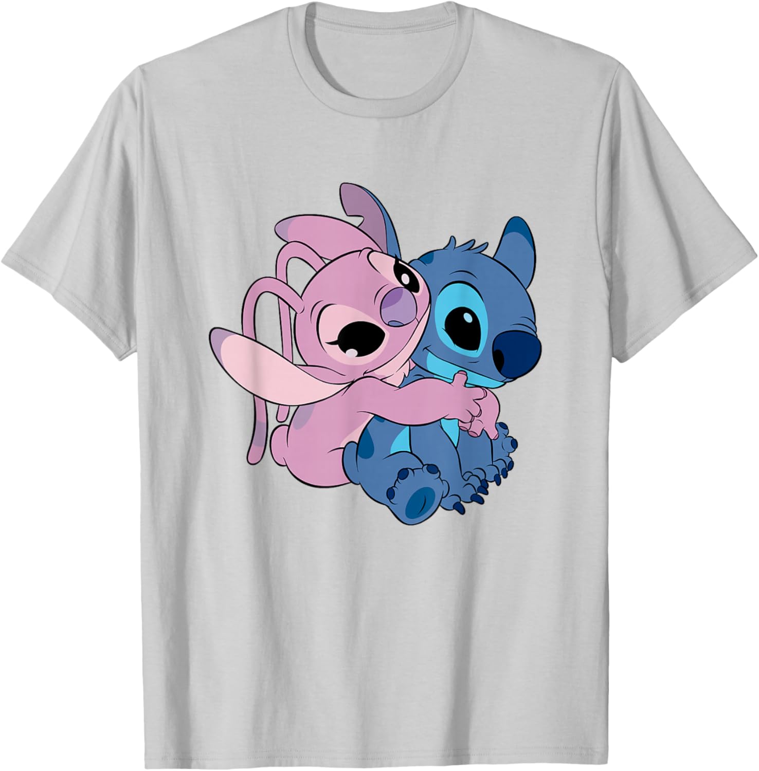 Adorable Disney Lilo and Stitch Hugging T-Shirt for Fans and Collectors - 7