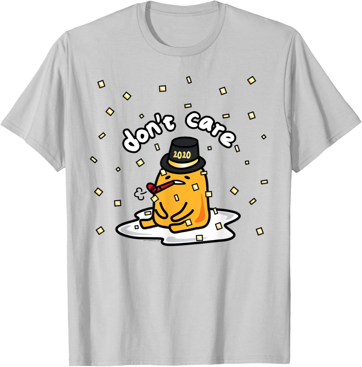Gudetama Lazy Egg Happy New Year 2020 T-Shirt for Fun Fashion Lovers - 13