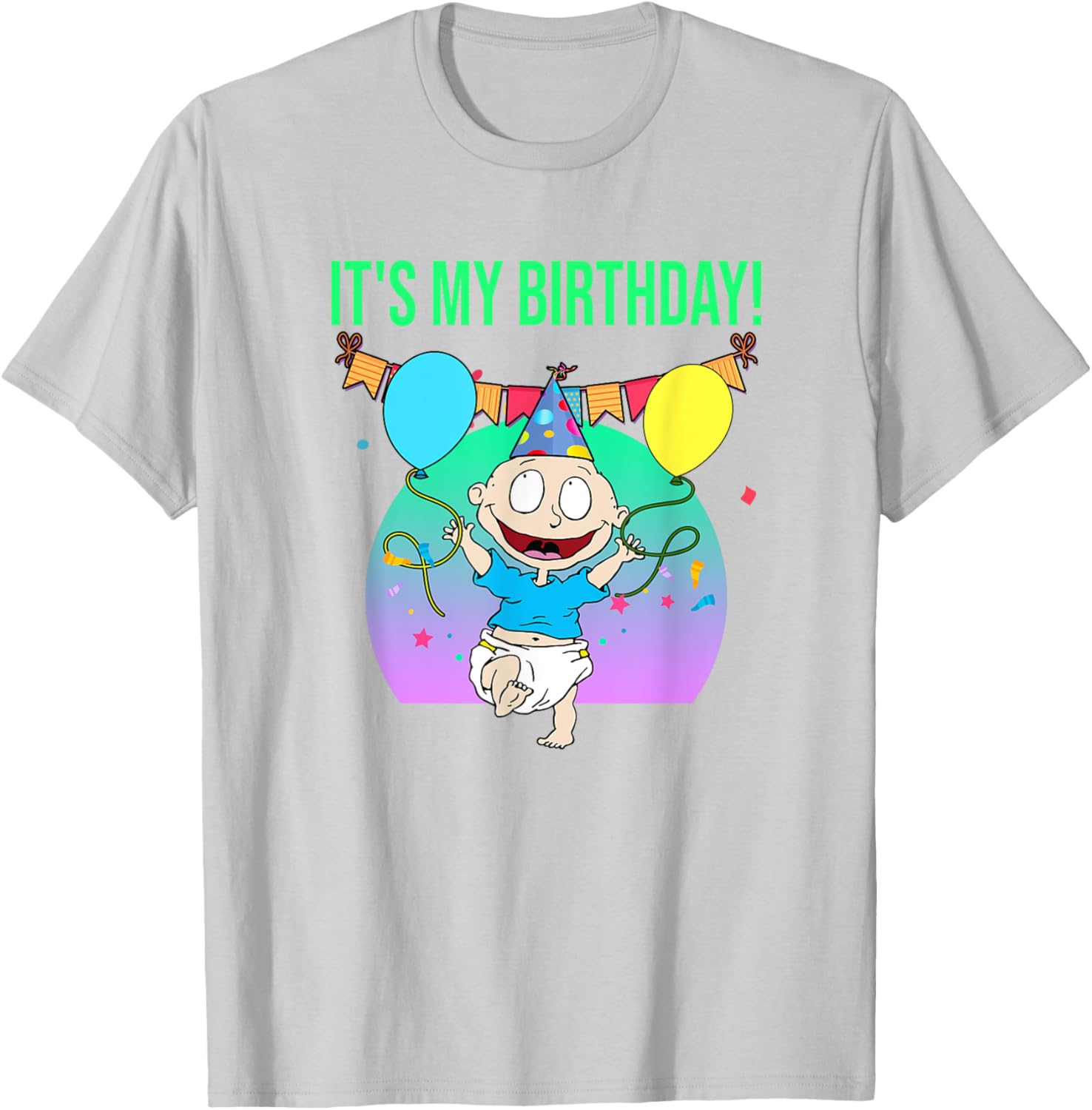 Mademark Rugrats Tommy Pickles Birthday T-Shirt for Kids and Adults - 18