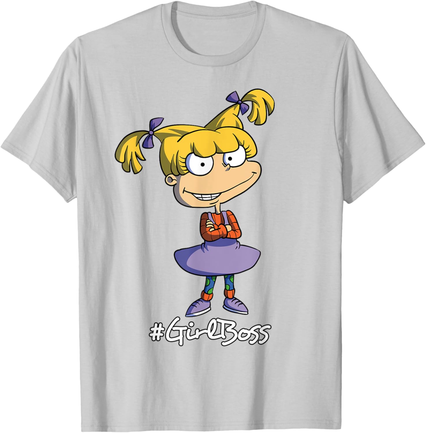 Mademark x Rugrats Angelica Pickles Girl Boss T-Shirt for Kids - 20