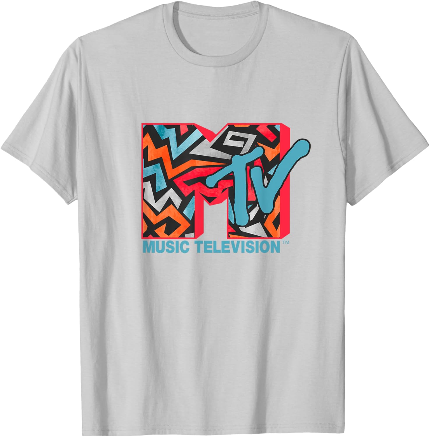 Mademark x MTV Abstract Logo T-Shirt - Stylish Modern Art Fashion - 10
