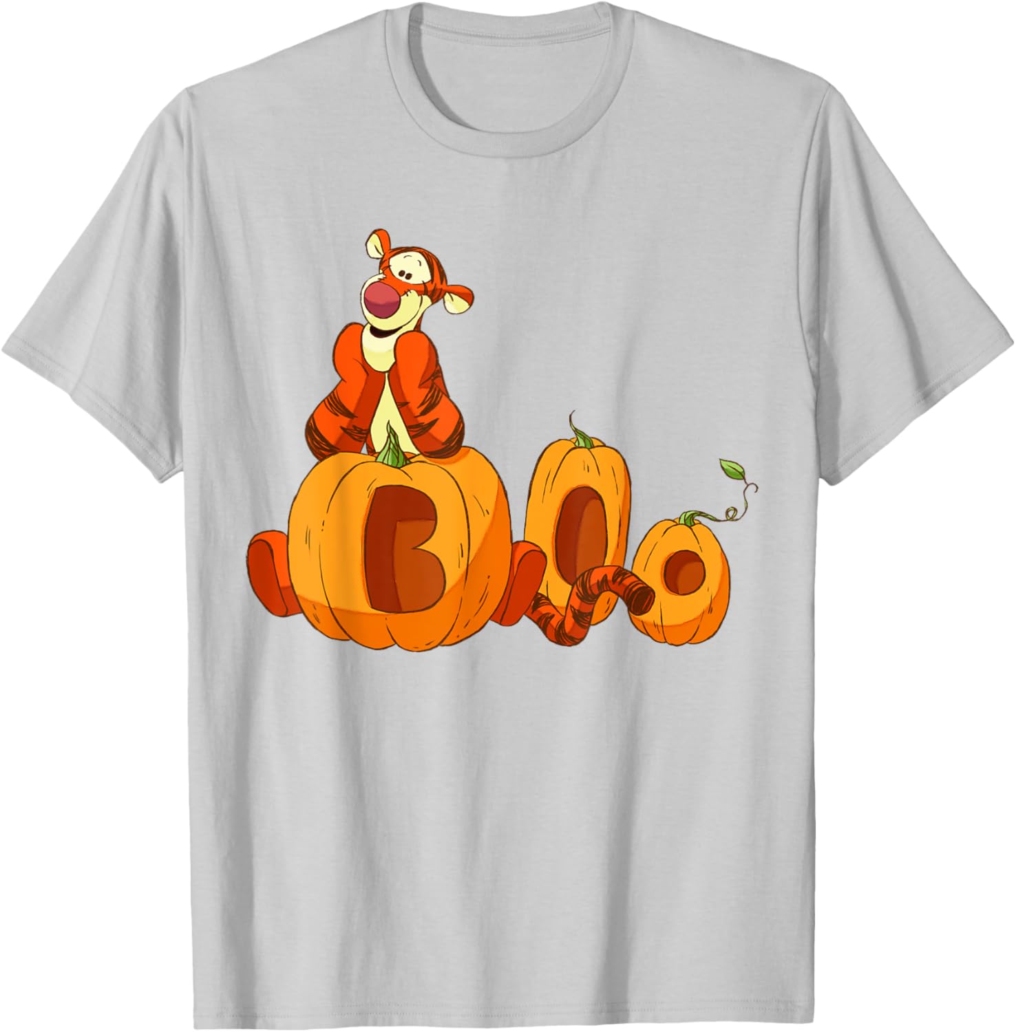 Disney Halloween Tigger Boo Pumpkin T-Shirt for Kids and Adults - 3